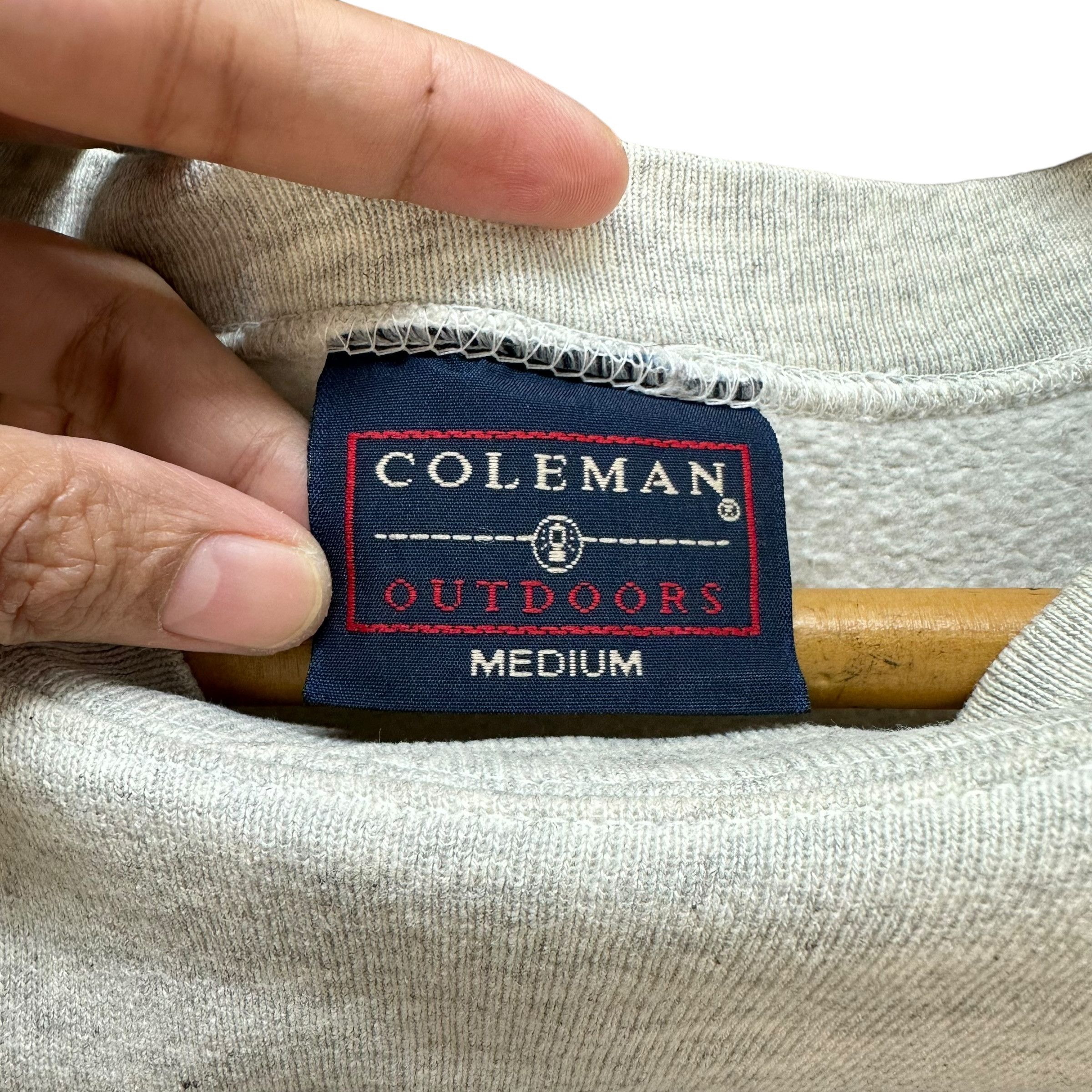Coleman 90's COLEMAN Still Water River Rapid Run Sweatshirt #A5-0135 Size US M / EU 48-50 / 2 - 7 Thumbnail