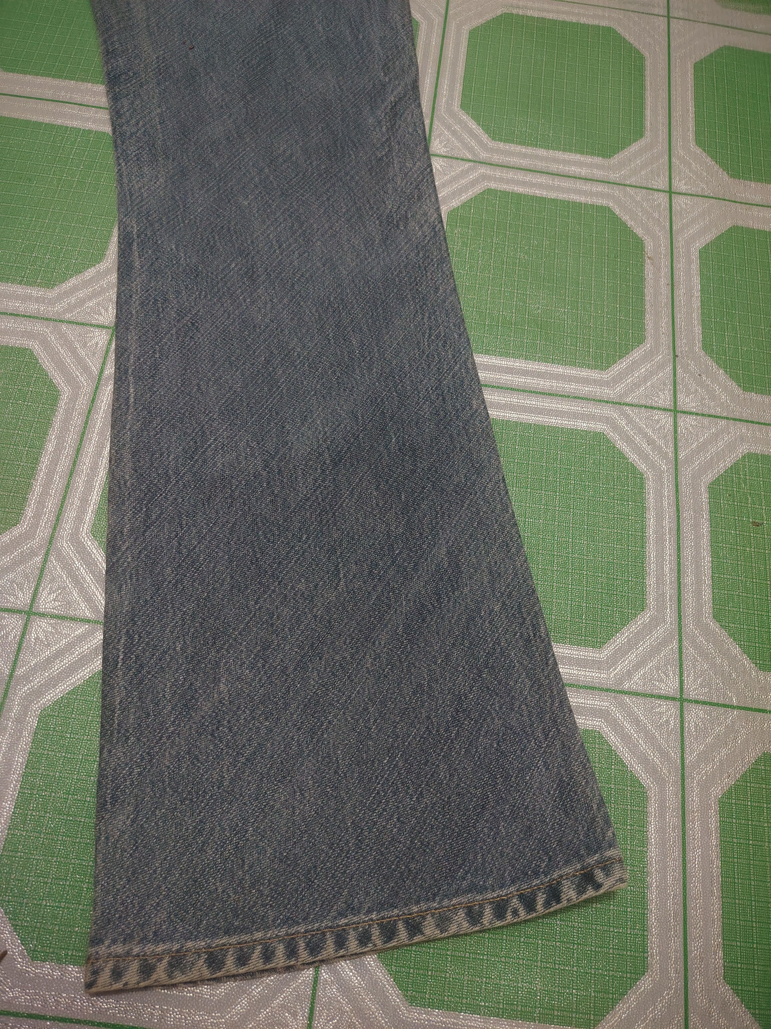If Six Was Nine Japanese Lee Exclusive Flared Jeans Size US 31 - 18 Thumbnail