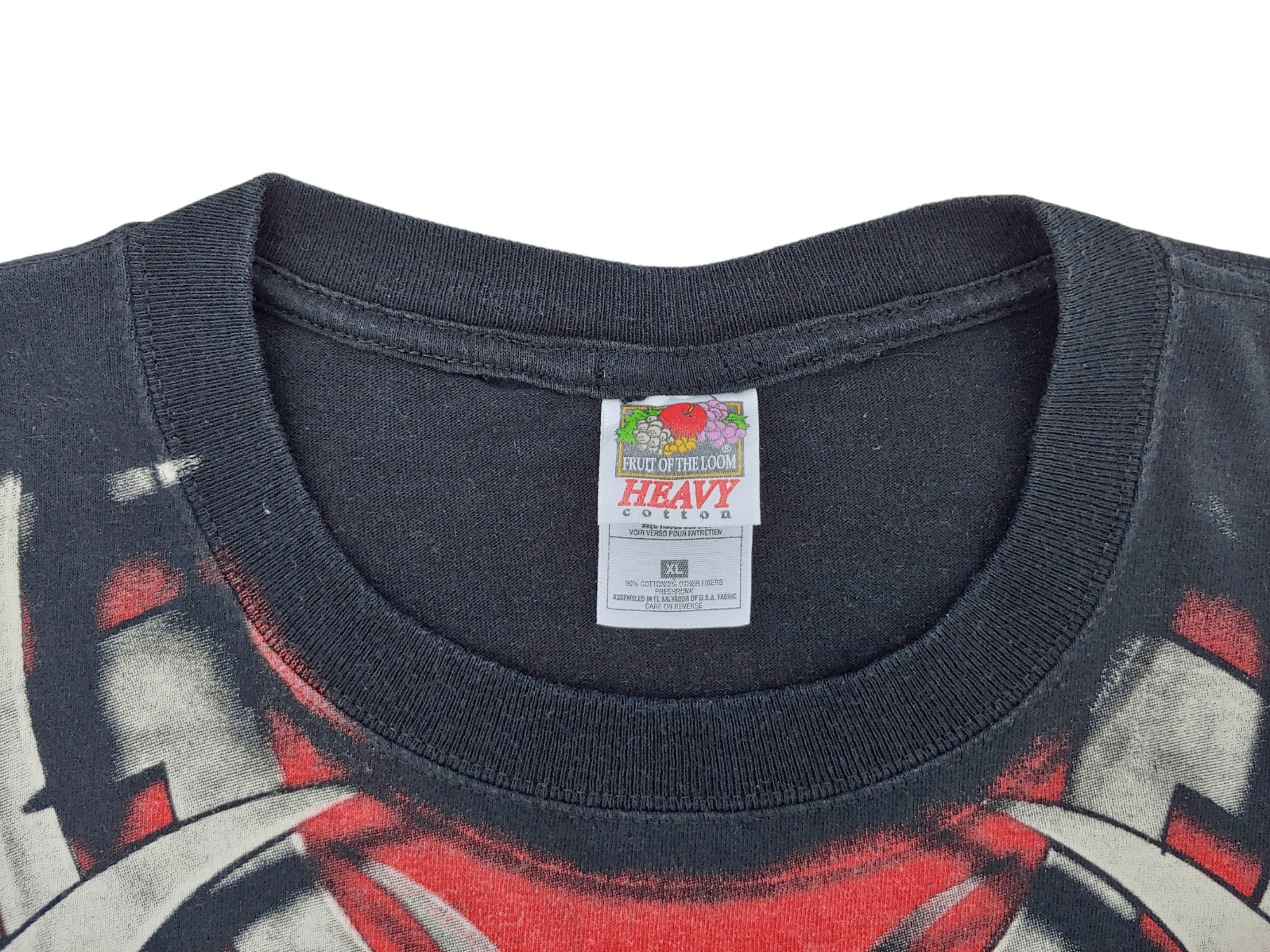 Liquid Blue Rare Vintage 90s Liquid Blue Skull All Over Print 1998 Tee Size US XL / EU 56 / 4 - 6 Thumbnail