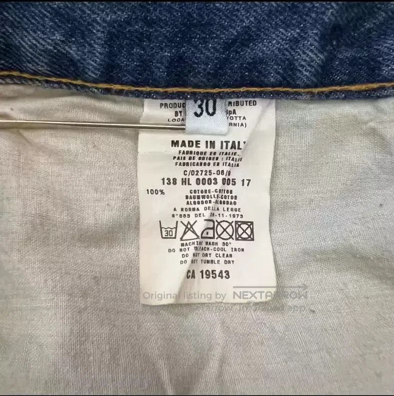 Helmut Lang Helmut Lang Splash jeans. Size US 30 / EU 46 - 4 Thumbnail