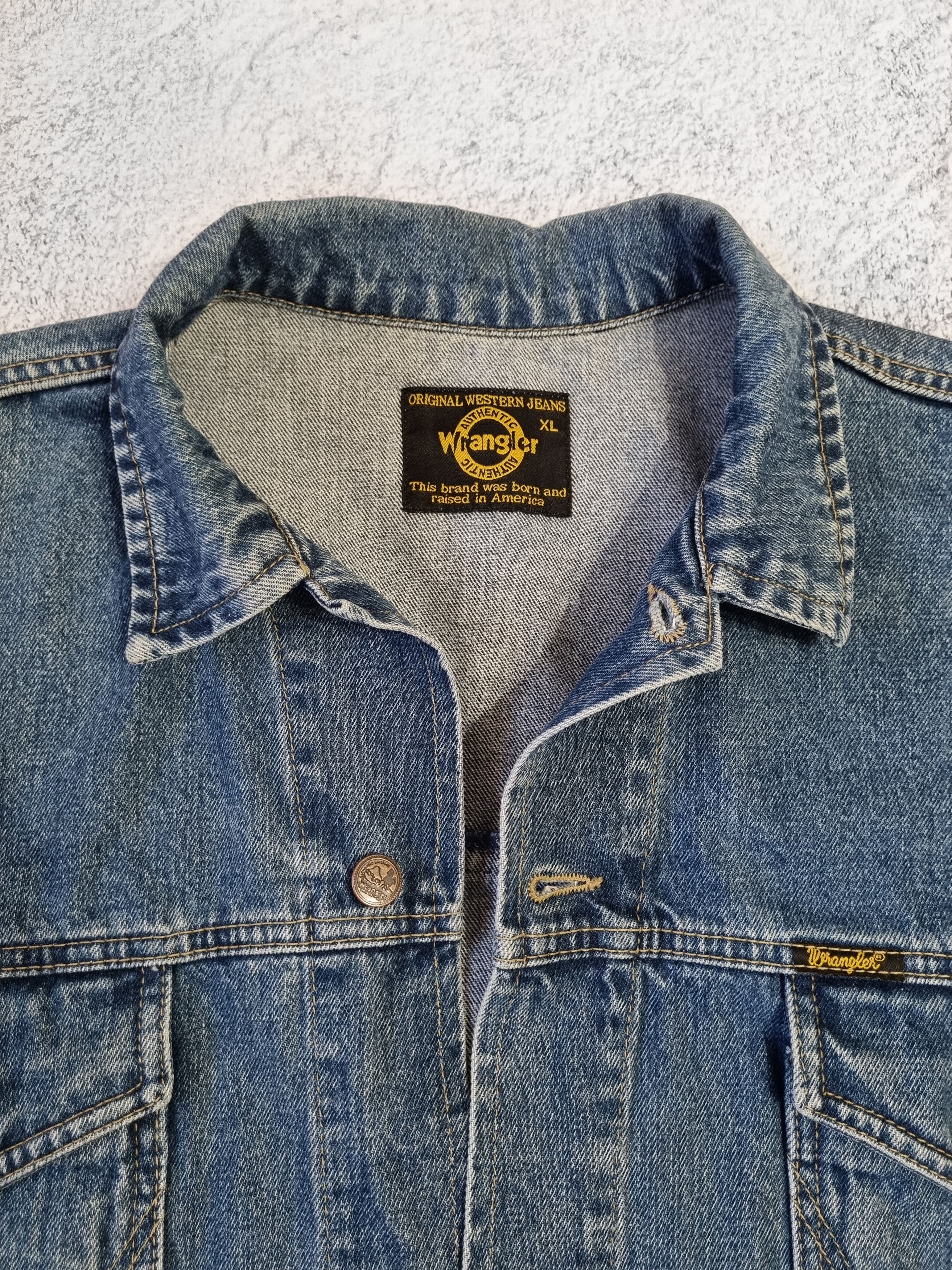 Wrangler Vintage 90's Wrangler Denim USA Jacket Size US XL / EU 56 / 4 - 5 Thumbnail