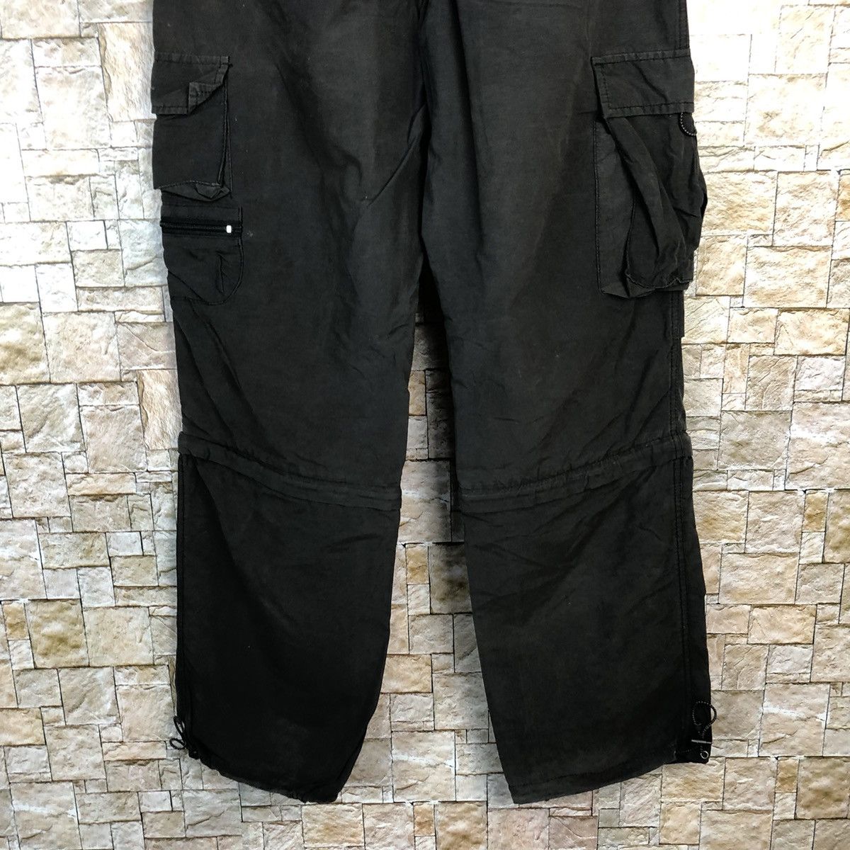 Converse Converse Black Cargo Multipocket Pants #A733 Size US 33 - 18 Thumbnail