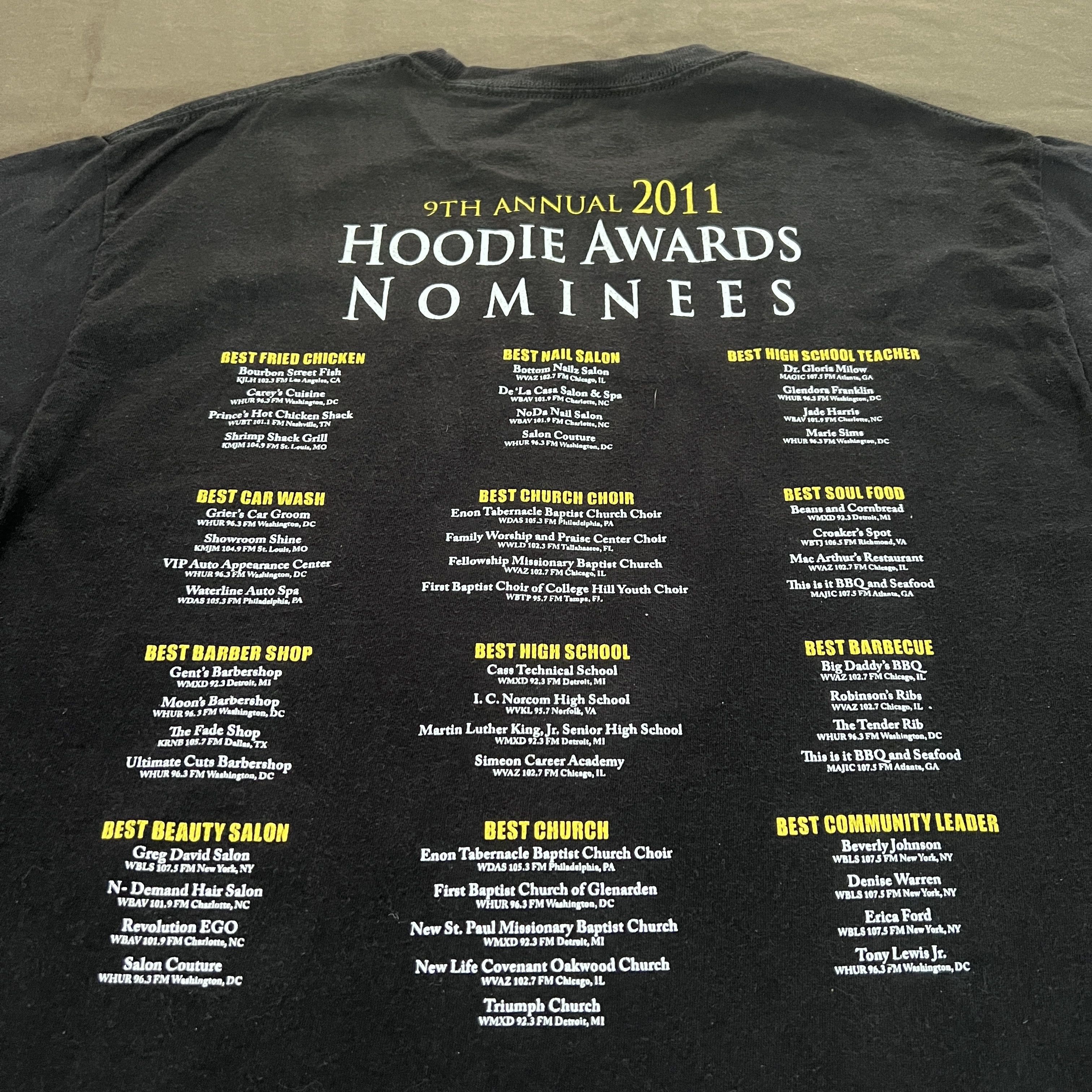 Vintage Vintage Y2K 2011 Hoodie awards Steve Harvey Promo Tee XL Size US XL / EU 56 / 4 - 8 Thumbnail
