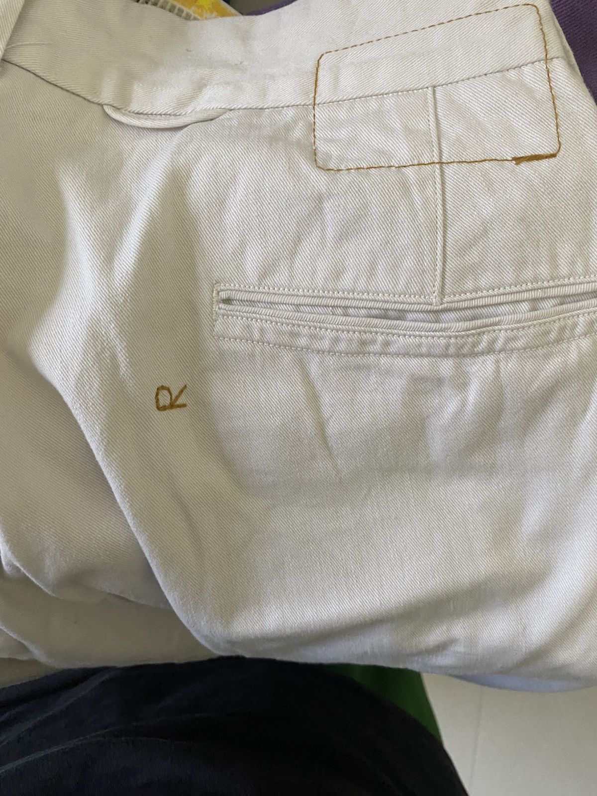 45rpm SEND OFFER! 45Rpm Basic Trousers White Size US 30 / EU 46 - 4 Thumbnail