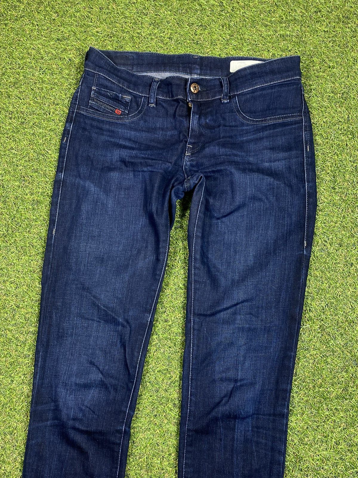 Diesel × Vintage Vintage Y2K Diesel jeans denim streetwear style size 28 Size 28" / US 6 / IT 42 - 2 Thumbnail
