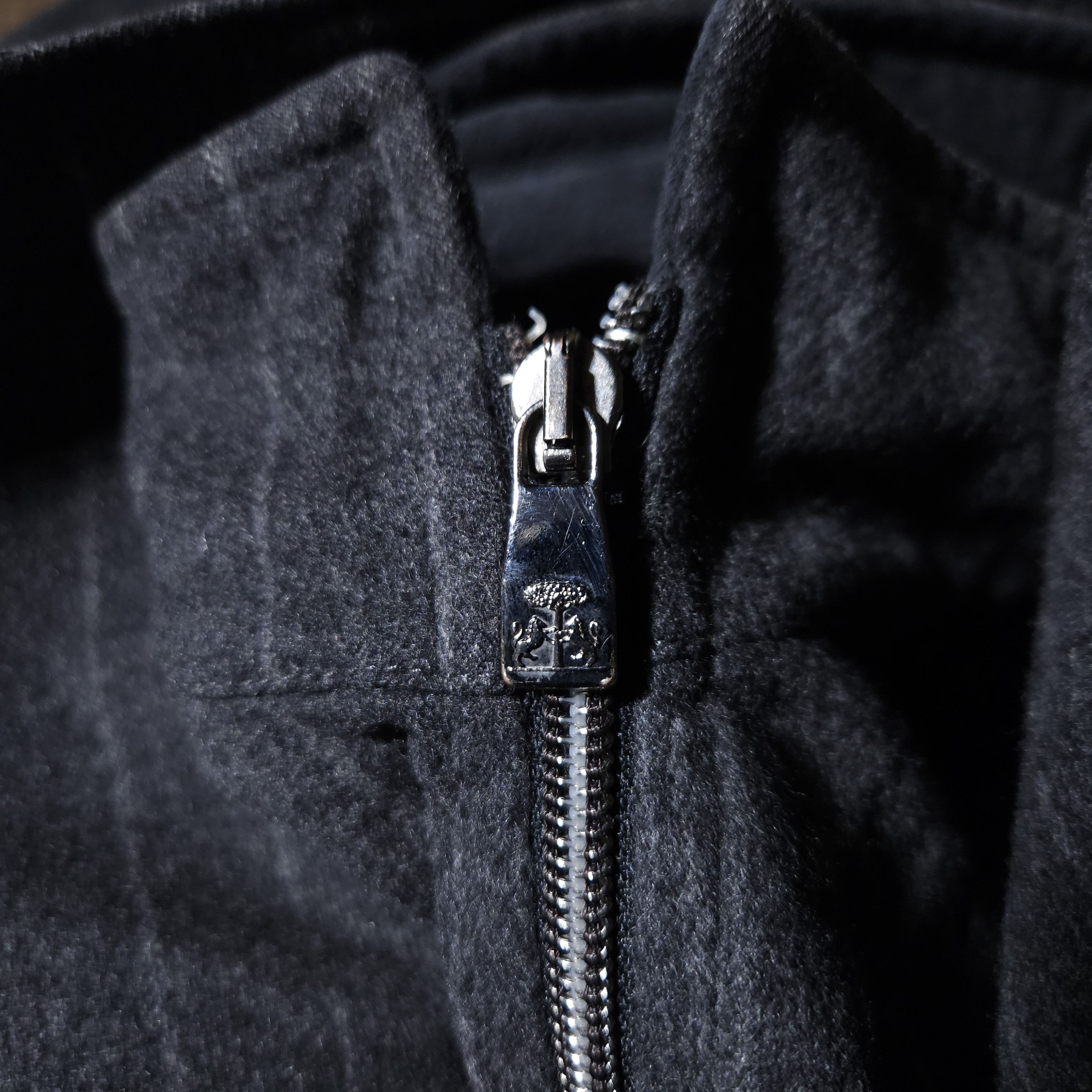 Corneliani Corneliani ID Wool Zip Coat Removable Vest Pinstripe Size US M / EU 48-50 / 2 - 8 Thumbnail