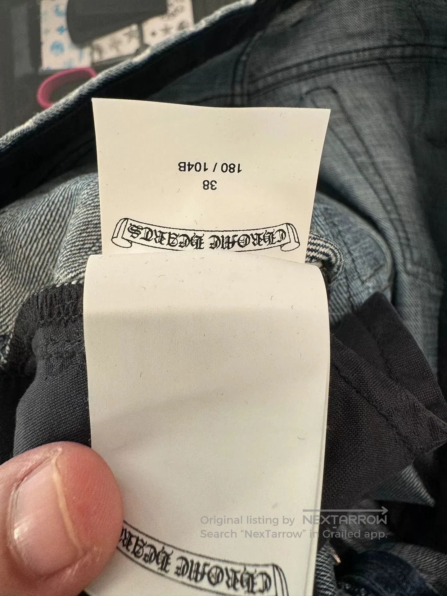 Chrome Hearts Chrome Hearts Limited Edition Denim Jeans. Size US 38 / EU 54 - 9 Thumbnail