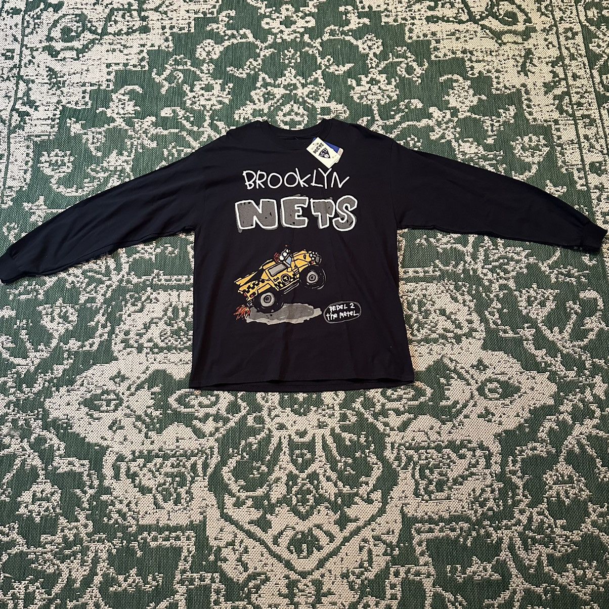 NBA Brooklyn Nets Long Sleeve Size US XL / EU 56 / 4 - 1 Thumbnail