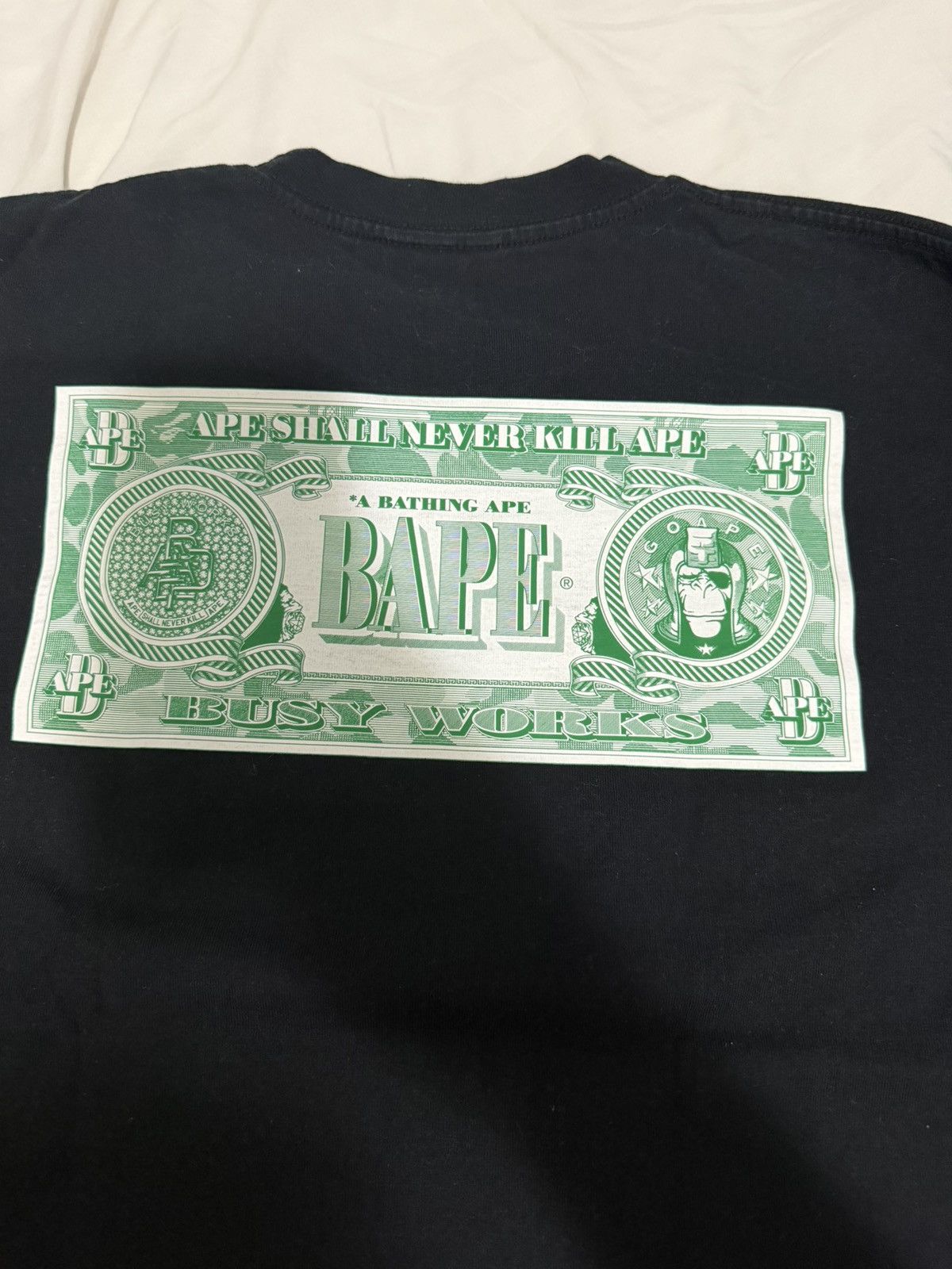 Bape Bape Banknote Tee Size US S / EU 44-46 / 1 - 2 Thumbnail