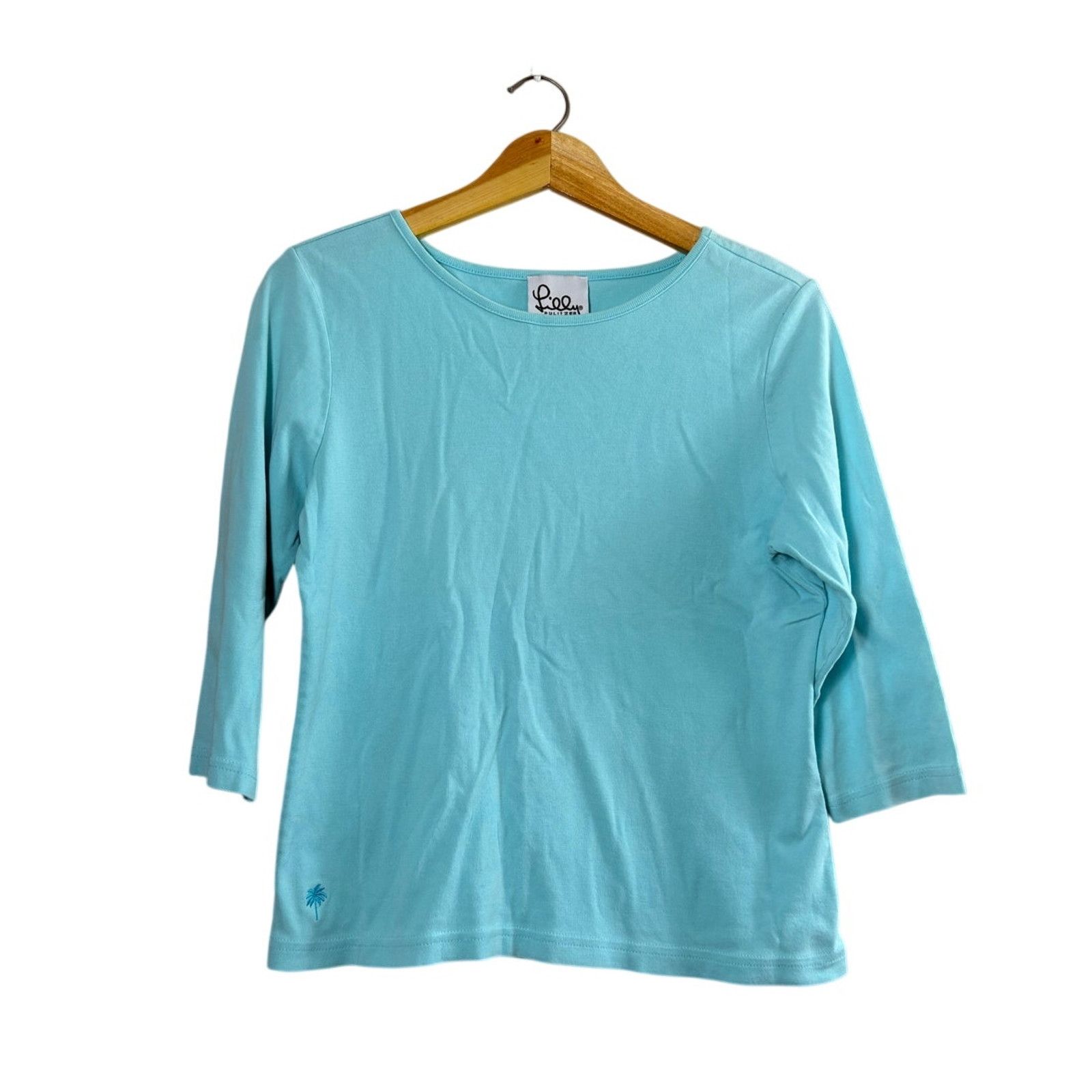 Lilly Pulitzer Vintage Lilly Pulitzer Blue Blouse M Size M / US 6-8 / IT 42-44 - 1 Thumbnail