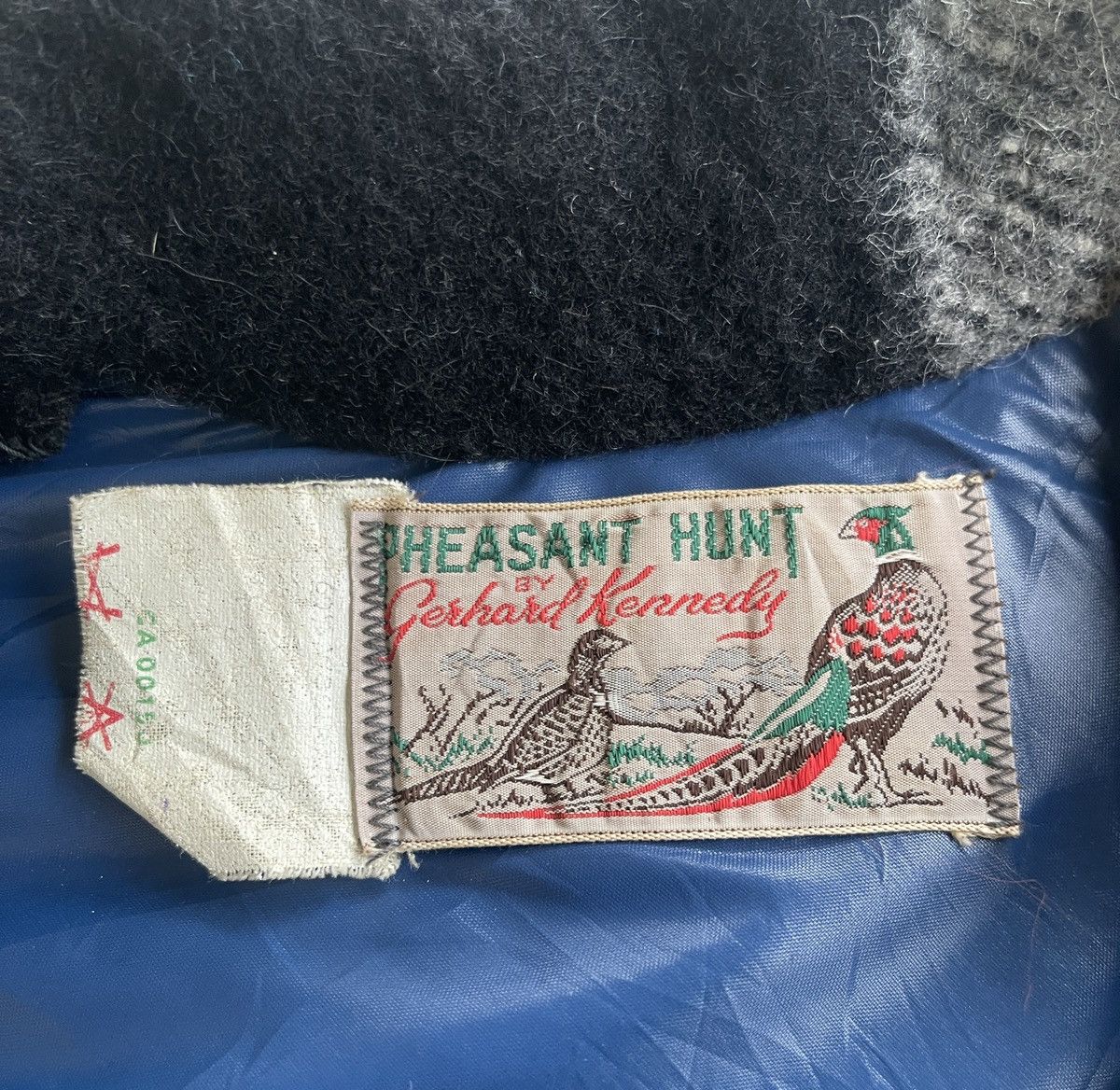 Vintage 1970s Pheasant Hunt Gerhard Kennedy Wool Hunting Jacket Size US L / EU 52-54 / 3 - 8 Thumbnail