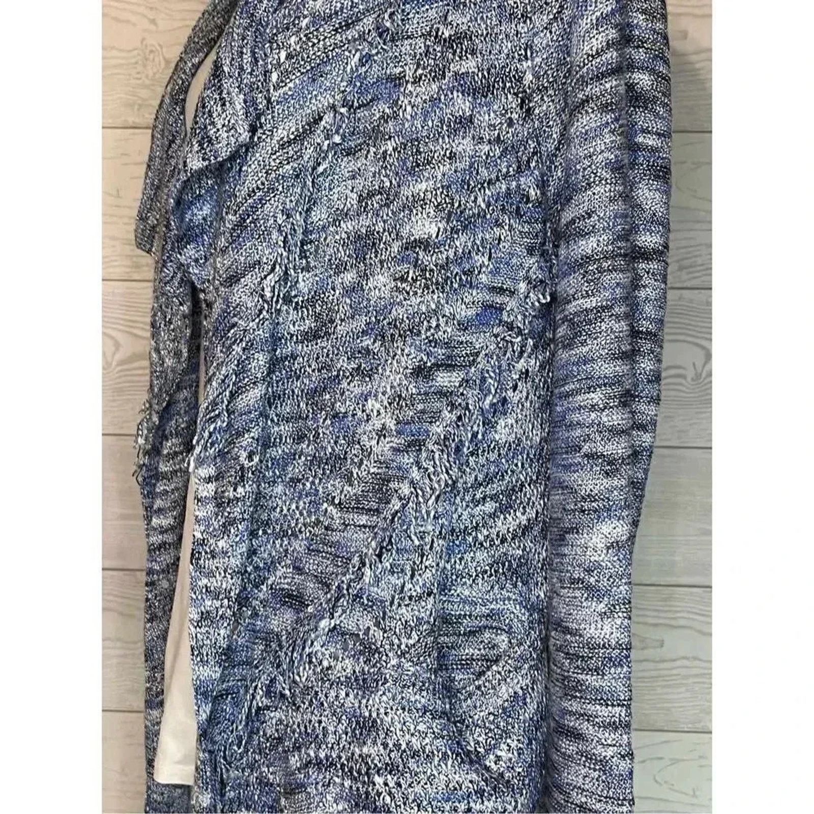 Other 89th & Madison blue marled open cardigan Size Petite Medium Size M / US 6-8 / IT 42-44 - 3 Thumbnail