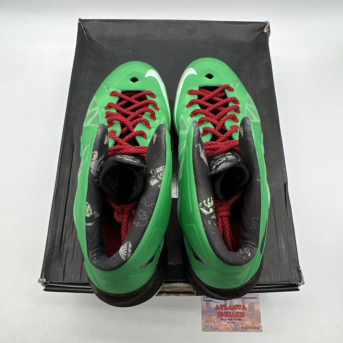 Nike Lebron 10 cutting Jade Size US 10.5 / EU 43-44 - 7 Thumbnail
