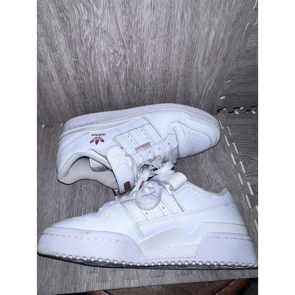 Adidas Adidas Women's Forum Low Sneakers White Rose Gold Size 8.5 Size US 8.5 / IT 38.5 - 7 Thumbnail