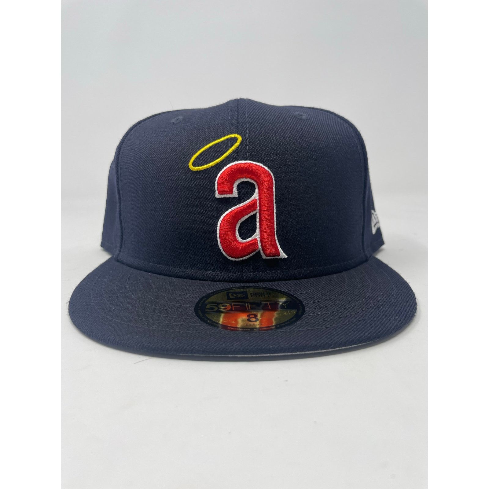New Era 59Fifty Los Angeles Angels Anaheim Halo Fitted Men’s Size 8 Size ONE SIZE - 1 Thumbnail
