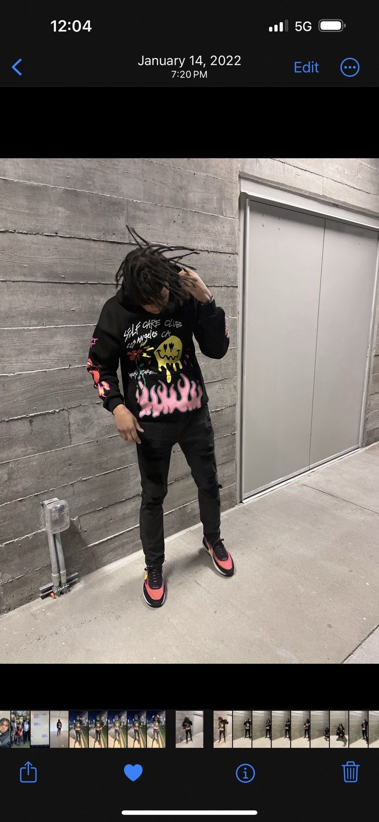 Pacsun Rare Self Love Hoodie Size US L / EU 52-54 / 3 - 5 Thumbnail