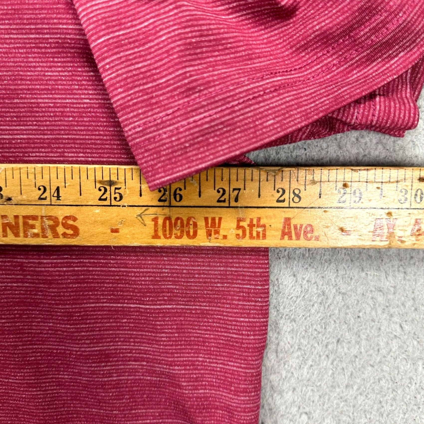 Vintage Three Sixty Six Mens Polo Shirt 3XL Magenta Stretch Logo Rugby Short Sleeve Golf Polo Adult Short Sleeve Mens Shirt Size US XXL / EU 58 / 5 - 7 Thumbnail