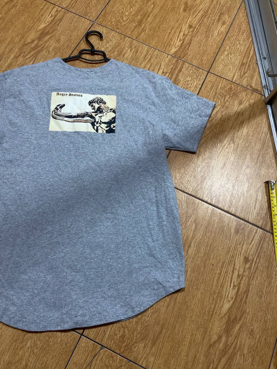 Vintage Shaka Wear Super Max Heavy Heavyweight Gray T-Shirt Size US L / EU 52-54 / 3 - 15 Thumbnail