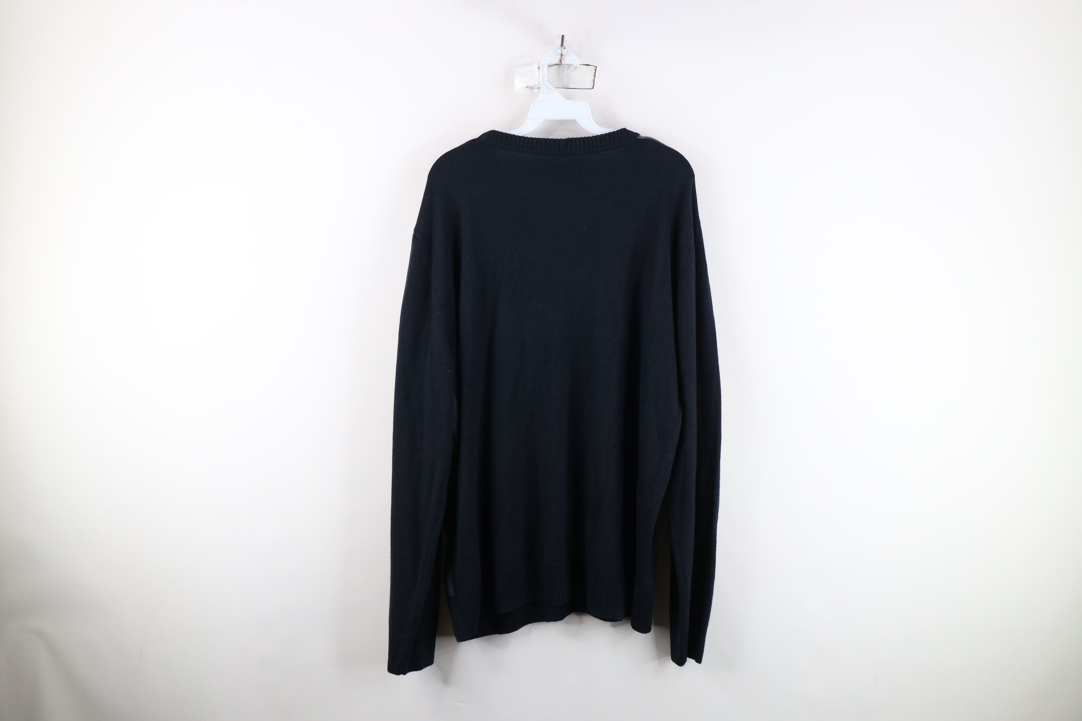 Vintage Deadstock Vintage Y2K Streetwear Knit Crewneck Sweater Size US XL / EU 56 / 4 - 9 Thumbnail
