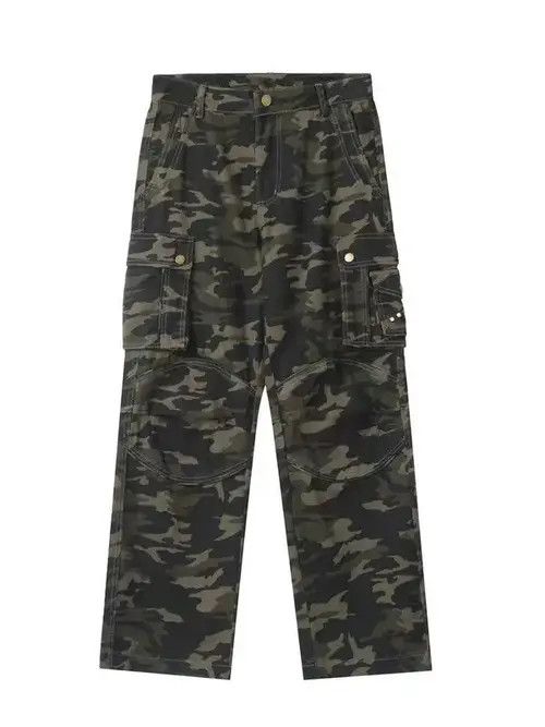 Jean Minako x Arisa Camo Baggy Cargo Pants Size US 33 - 5 Thumbnail
