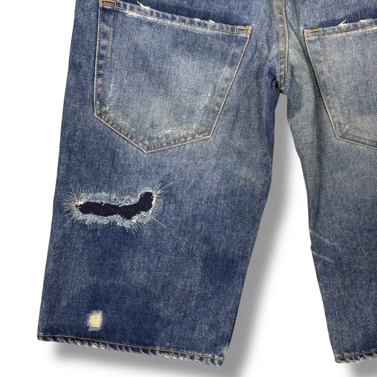 Issey Miyake Sunao Kuwahara Issey Miyake Multi Pocket Denim Short Size US 32 / EU 48 - 12 Thumbnail