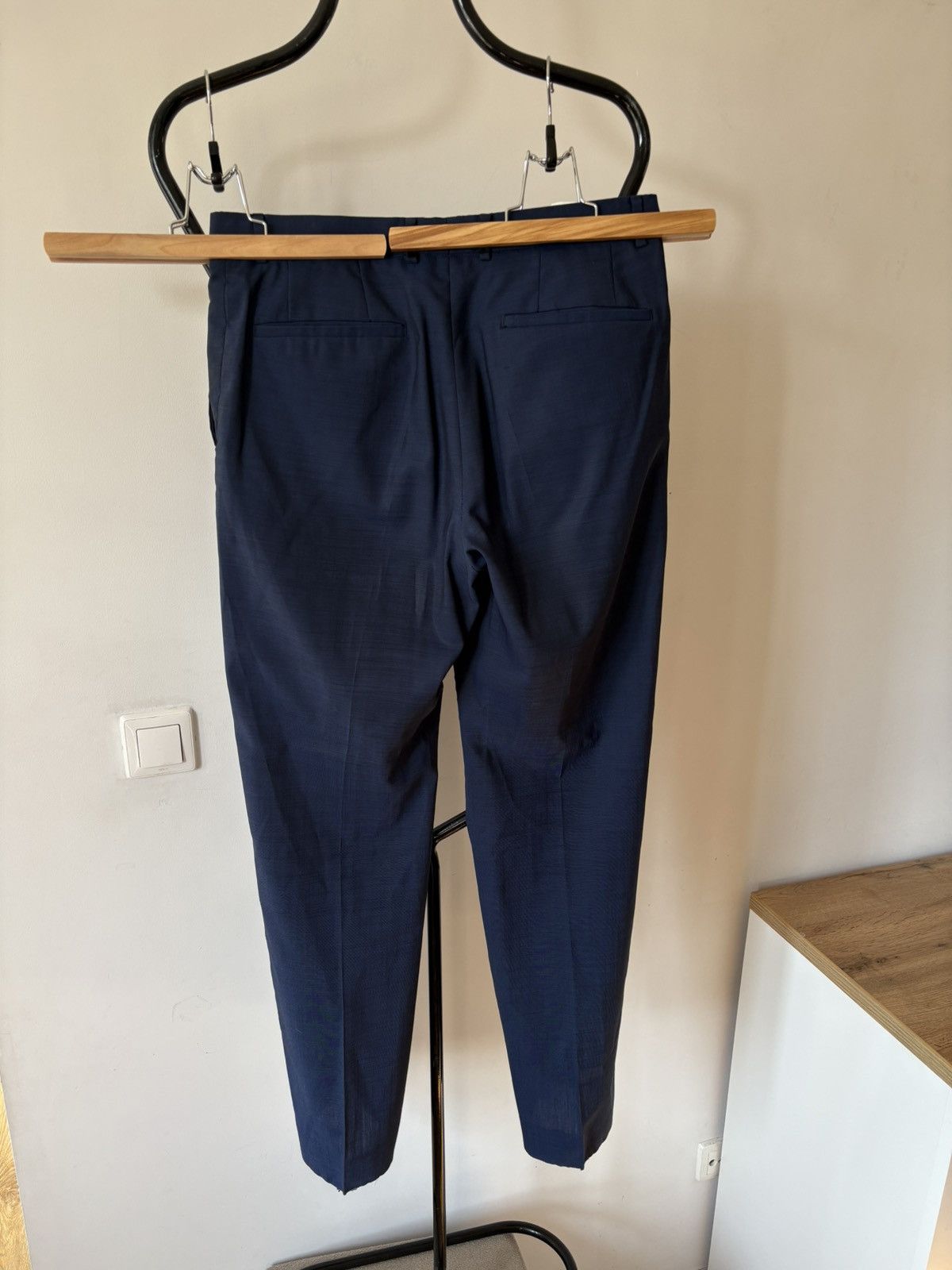 Designer × Hugo Boss Hugo Boss Aeron1/Hamen1 Men’s Suit – Navy Blue Size 40L - 10 Thumbnail