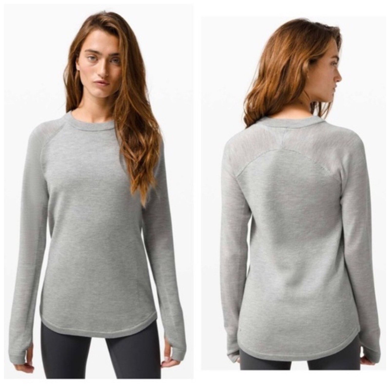 Lululemon Lululemon crew neck Sweater tunic Heathered Size 6 A002028 Size M / US 6-8 / IT 42-44 - 1 Thumbnail
