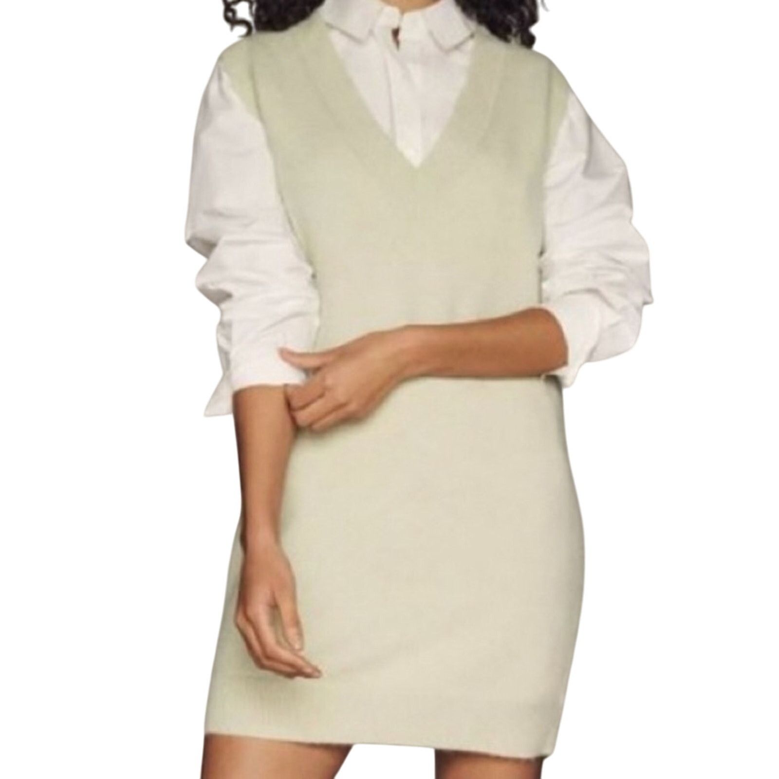 Anthropologie NWT Anthropologie Sunday In Brooklyn Sweater Vest dress S Size S / US 4 / IT 40 - 7 Thumbnail