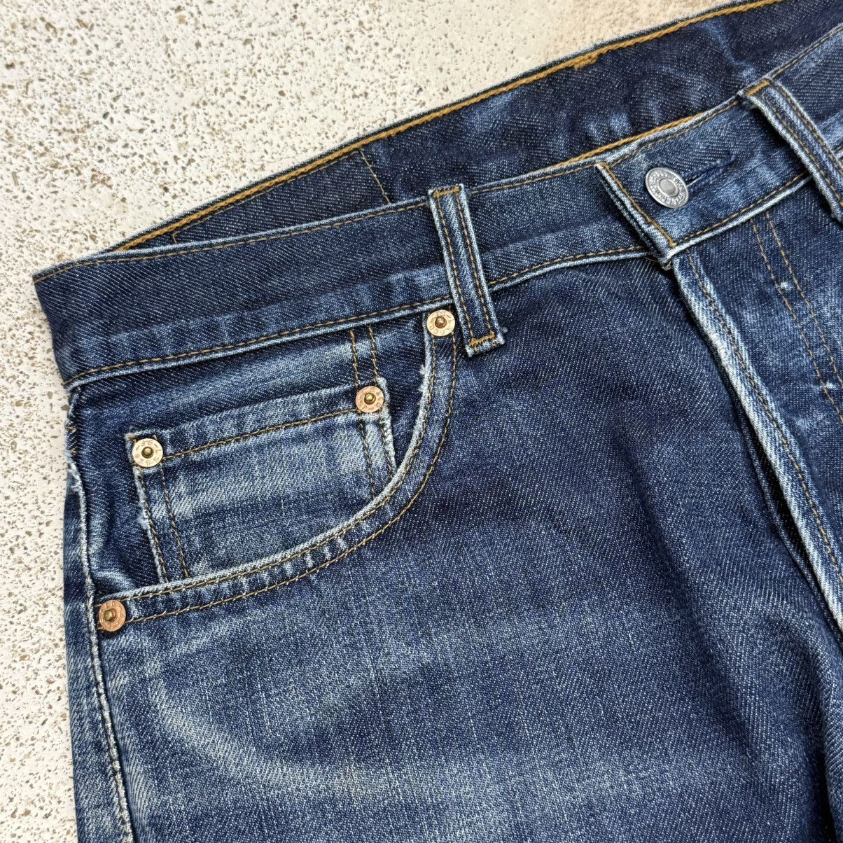 Levi's Vintage 98’s Levis 509 Distressed Buttonfly Denim Pants Size US 33 - 10 Thumbnail