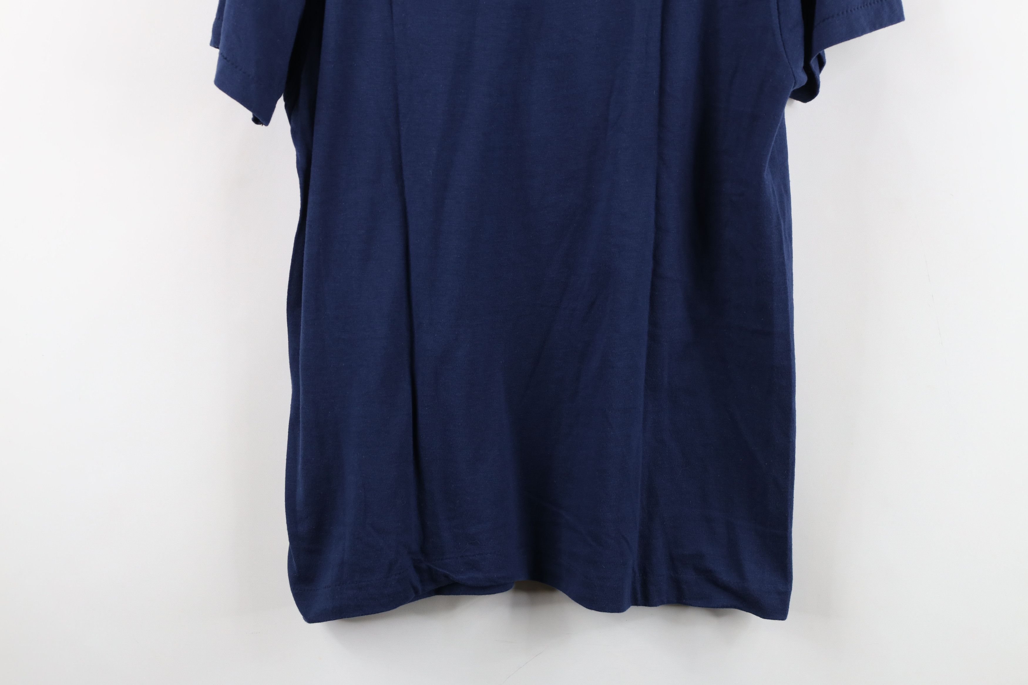 Vintage Vintage 80s Teamsters 20 Union Short Sleeve T-Shirt Blue USA Size US L / EU 52-54 / 3 - 14 Thumbnail