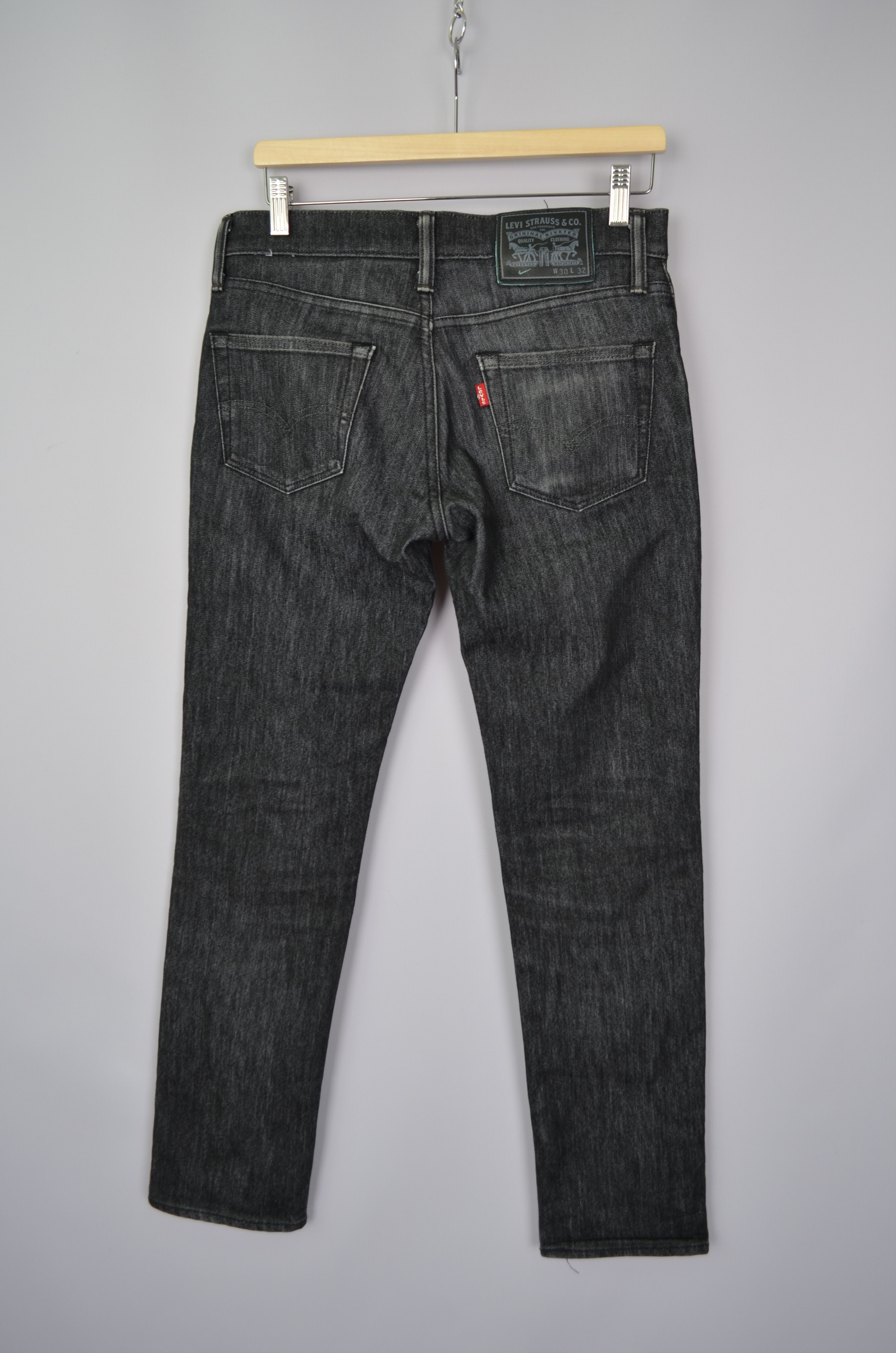 Levi's × Nike Levi's x Nike SB Skateboarding 511 Denim Jeans 30x30 Dark Size US 30 / EU 46 - 6 Thumbnail