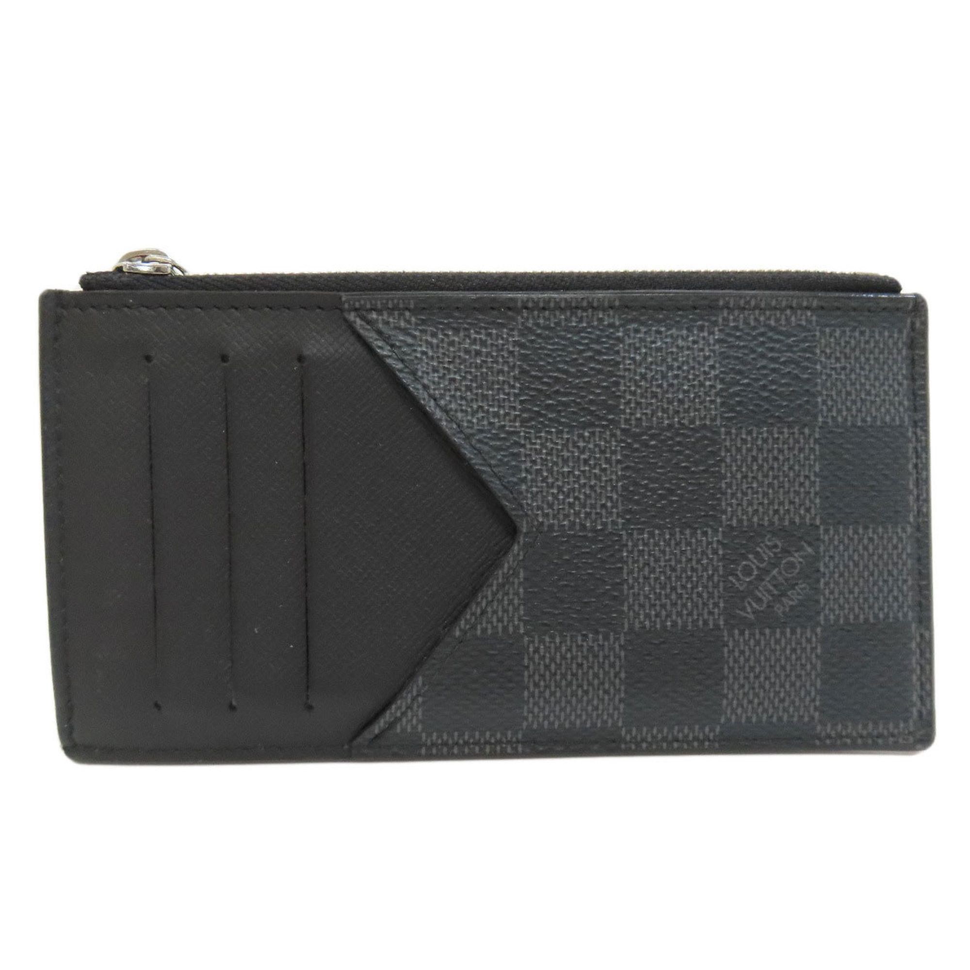 Louis Vuitton Louis Vuitton N64038 Coin Card Holder Wallet/Coin Case Damier Canvas Men's LOUIS VUITTON Size ONE SIZE - 1 Thumbnail