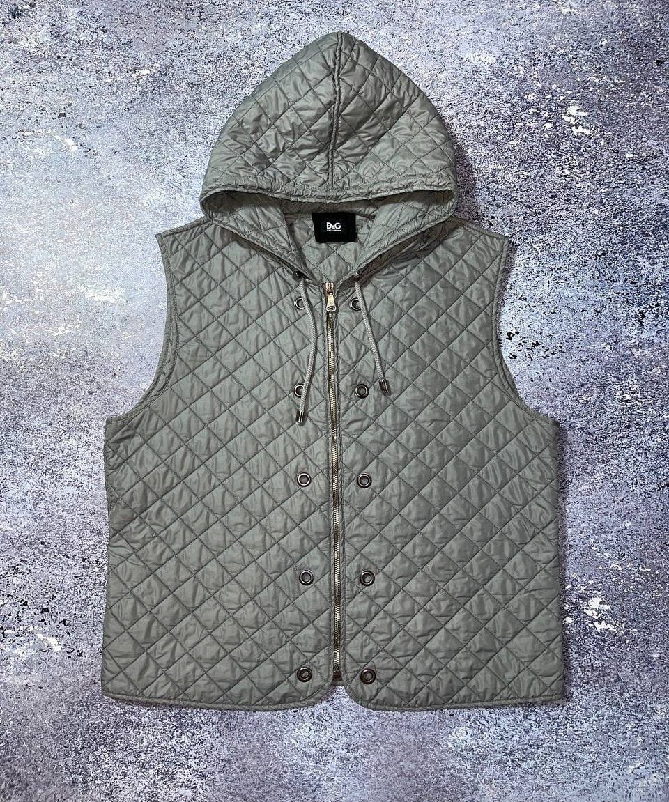 Dolce & Gabbana Vintage Luxury Dolce & Gabbana D&G Men's Puffer Vest Jacket Size US L / EU 52-54 / 3 - 1 Thumbnail