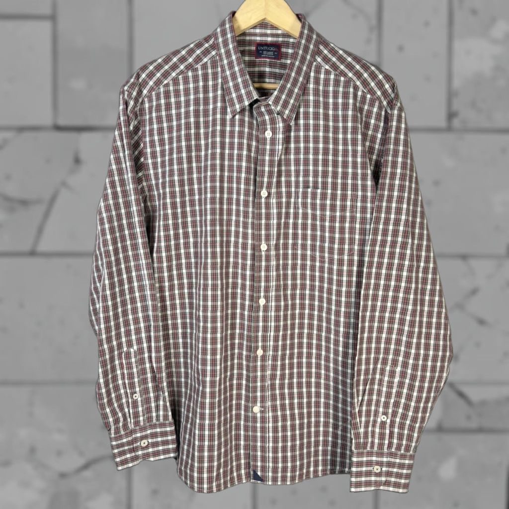 UNTUCKit UNTUCKit Plaid Long Sleeve Button-Down Shirt Mens XXL Cotton Multicolor Size US XXL / EU 58 / 5 - 1 Thumbnail