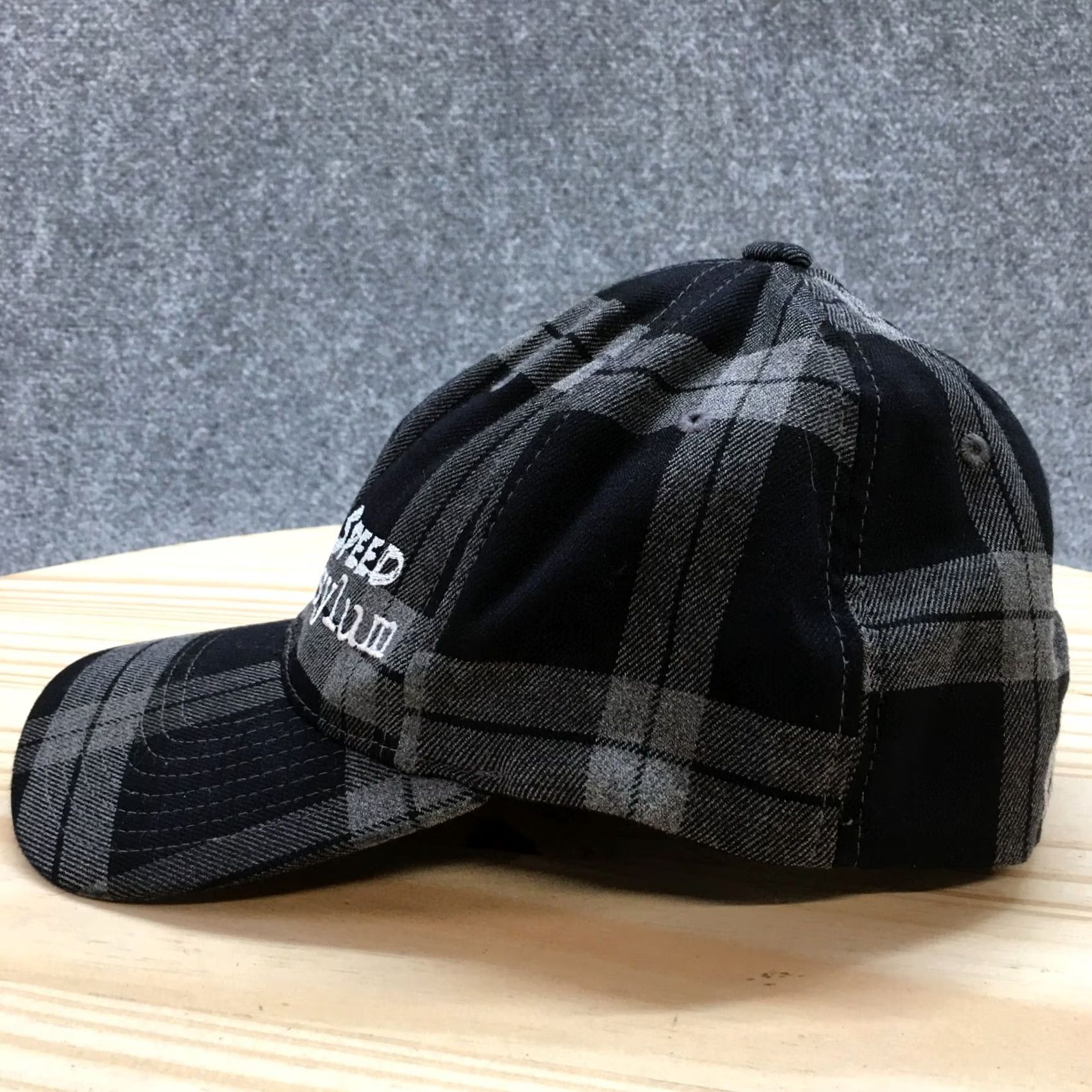Vintage Flexfit Speed Asylum Pennzoil Baseball Cap Mens Black L-XL Embroidered Logo Size ONE SIZE - 5 Thumbnail