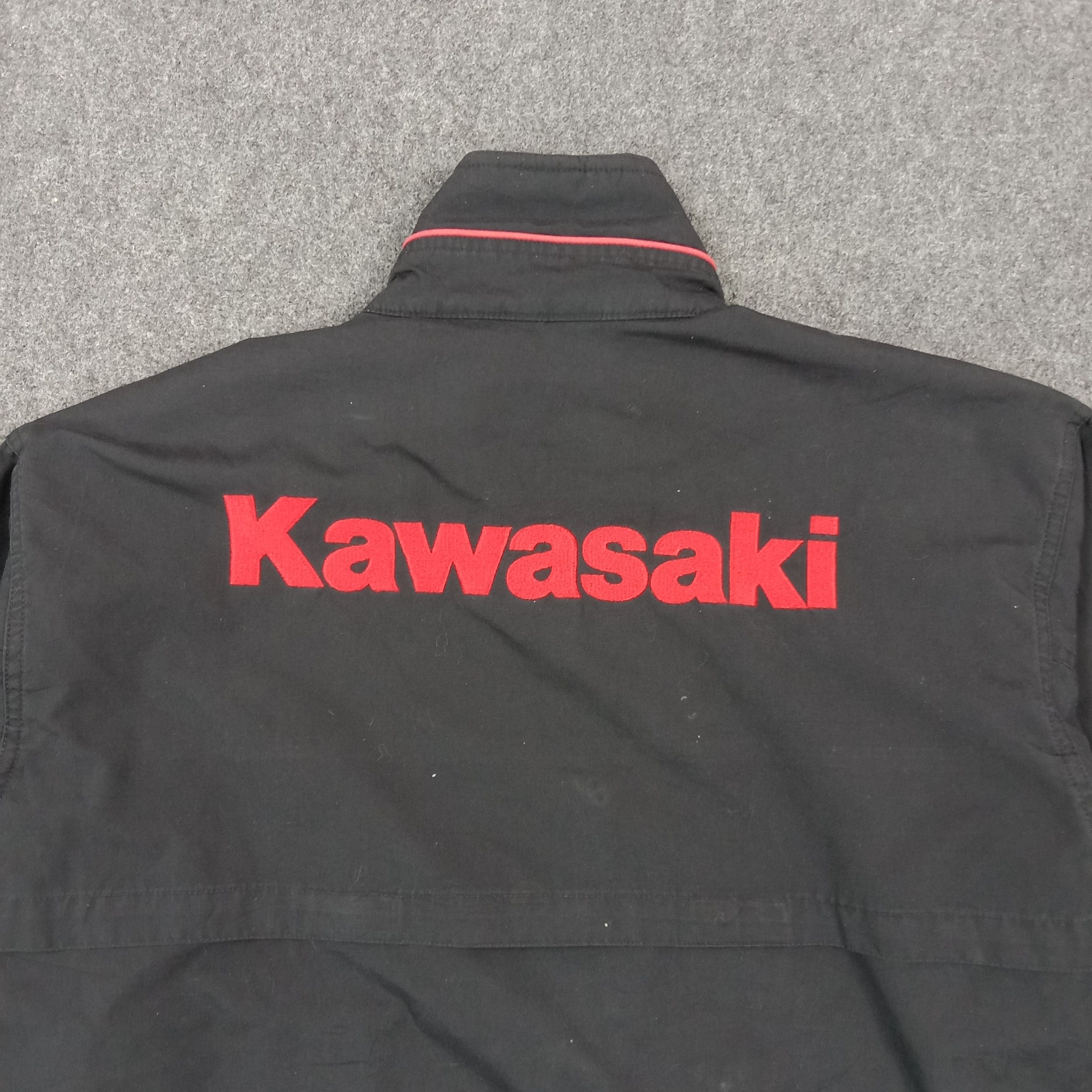 Japanese Brand KAWASAKI Japanese Racing Motorsports Custom Jacket C282N30 Size US L / EU 52-54 / 3 - 2 Thumbnail