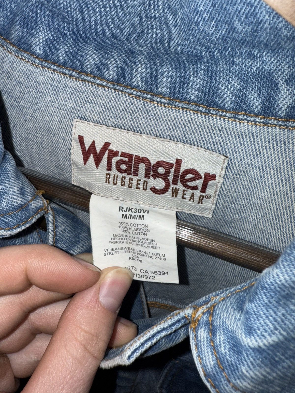 Wrangler Wrangler denim jacket Size US M / EU 48-50 / 2 - 3 Thumbnail