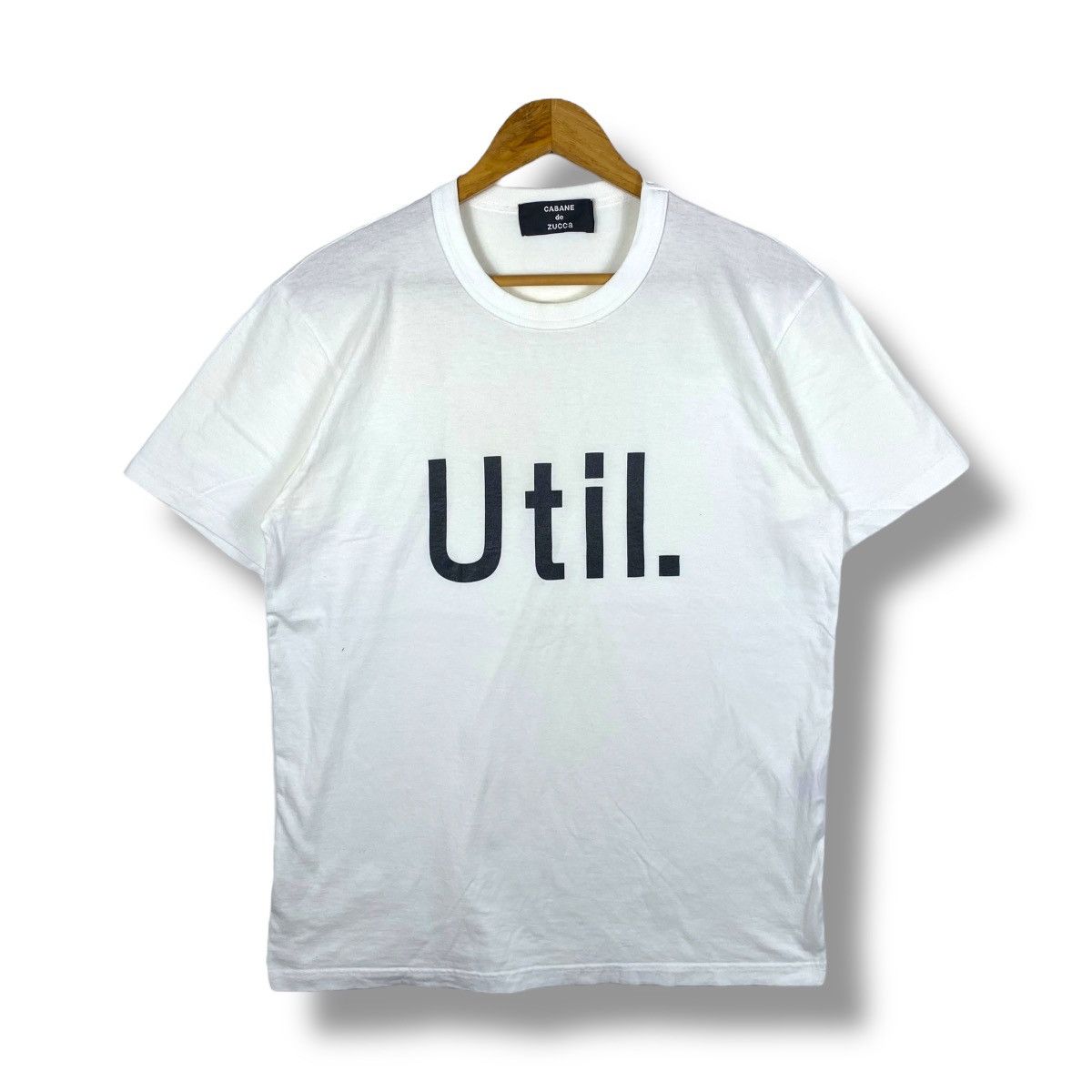 CABANE de ZUCCa Japanese Brand CABANE De ZUCCA Util Graphic Tee Shirt Medium Size US M / EU 48-50 / 2 - 1 Thumbnail