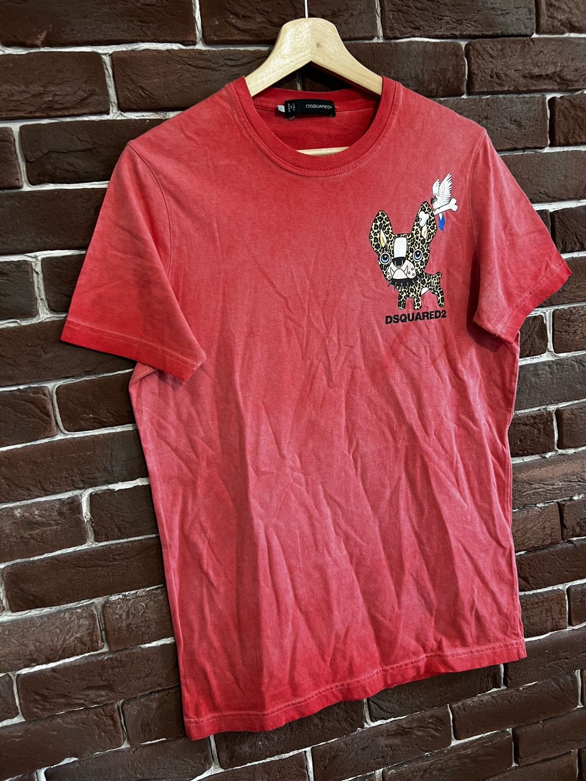 Dsquared2 Rare Vintage Disquared2 L Bull Dog Tshirt Designer Hype Y2K Size US L / EU 52-54 / 3 - 4 Thumbnail