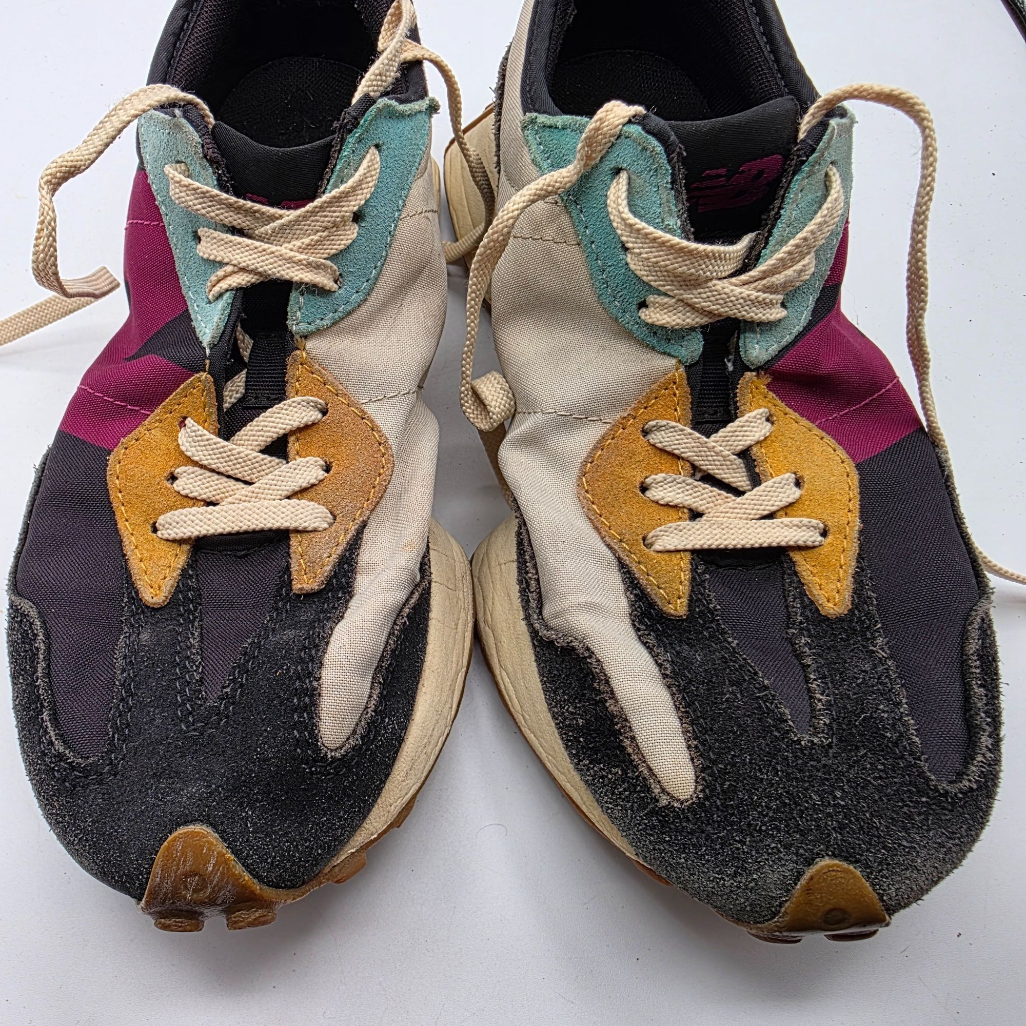 New Balance New Balance 327 Women Size 7.5 Black Orchid Pink Sneakers Re Size US 7.5 / IT 37.5 - 10 Thumbnail