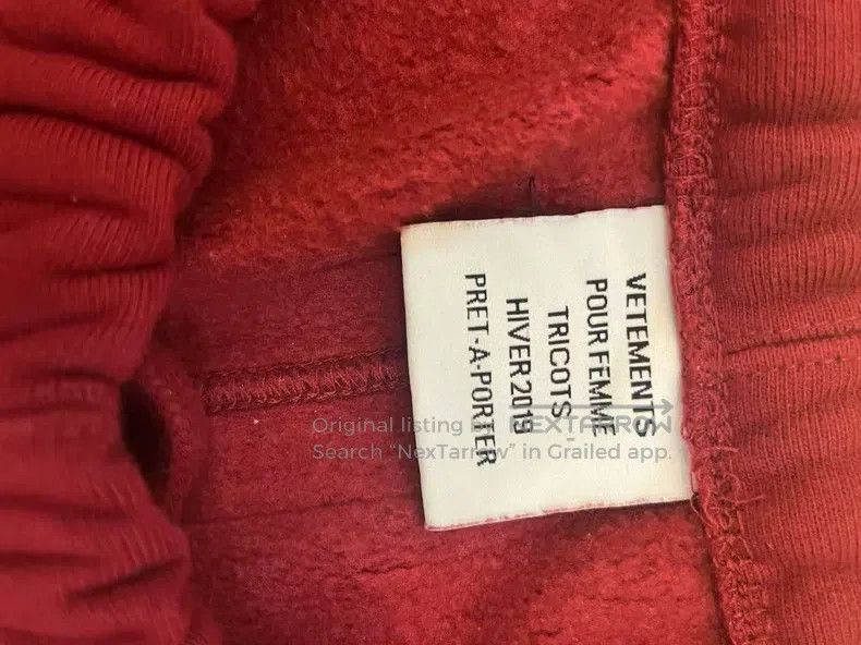 Vetements VETEMENTS size S Autumn and Winter Big Logo Casual Pants Size US 27 - 3 Thumbnail