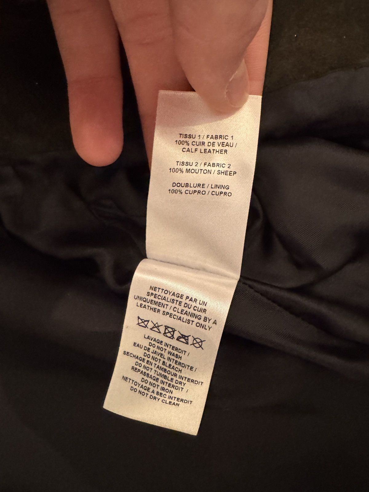 Alaia Alaia Shearling Suede Jacket Size XS / US 0-2 / IT 36-38 - 7 Thumbnail
