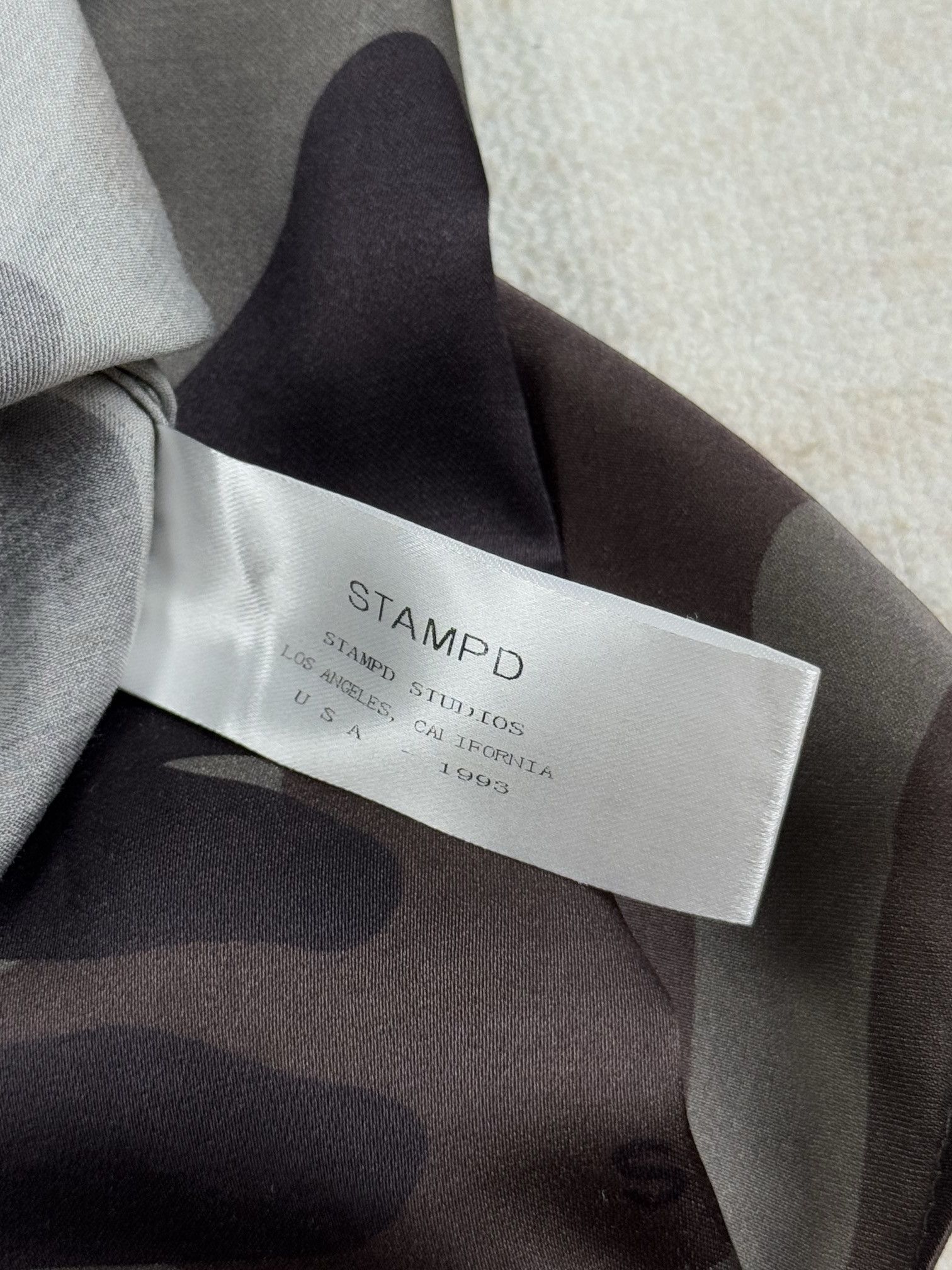 Stampd camo silk shirt Size US M / EU 48-50 / 2 - 9 Thumbnail