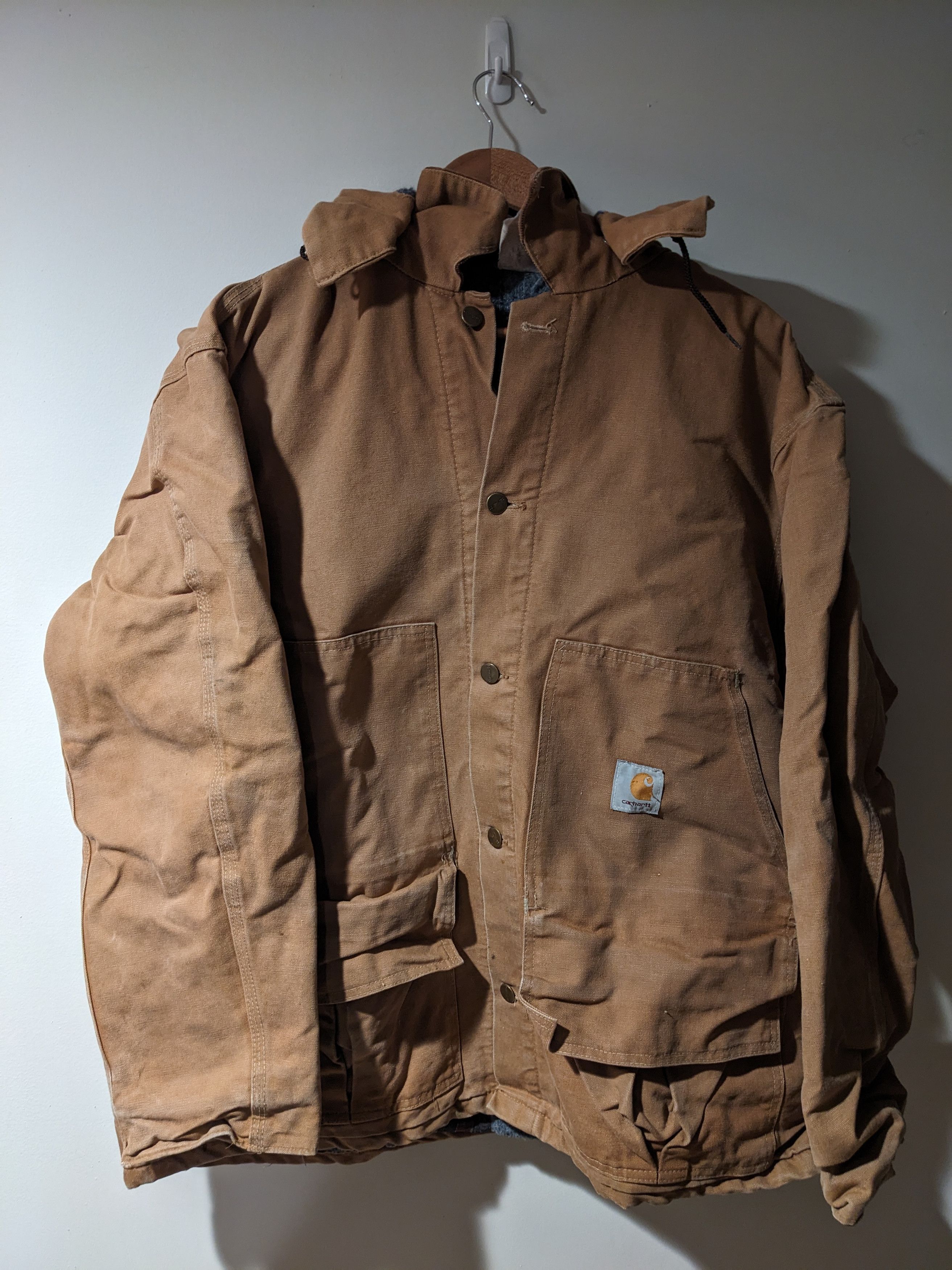 Carhartt × Vintage Vintage Carhartt CB256 Hunting Jacket Blanket Lined Pouch Size US XXL / EU 58 / 5 - 1 Thumbnail