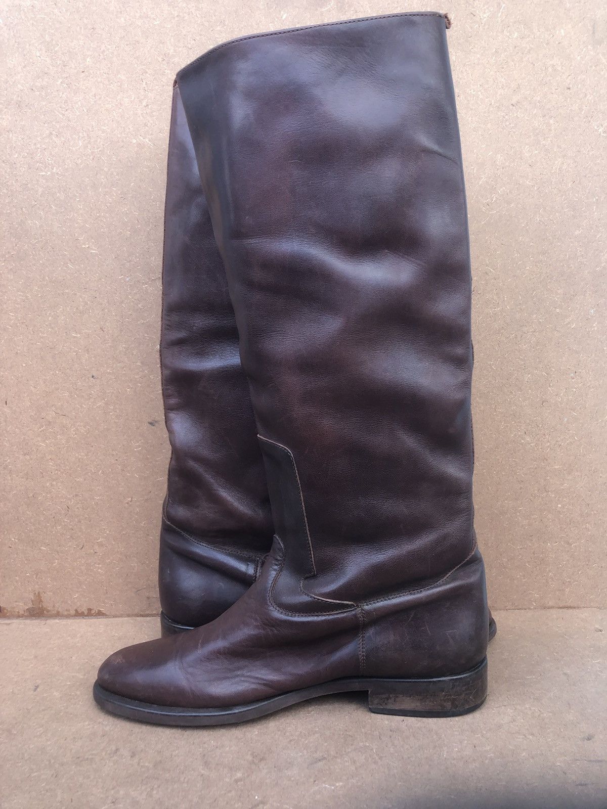 Golden Goose × Vintage Golden Goose Brown Leather Women’s Boots Size 41 Size US 11 / IT 41 - 6 Thumbnail