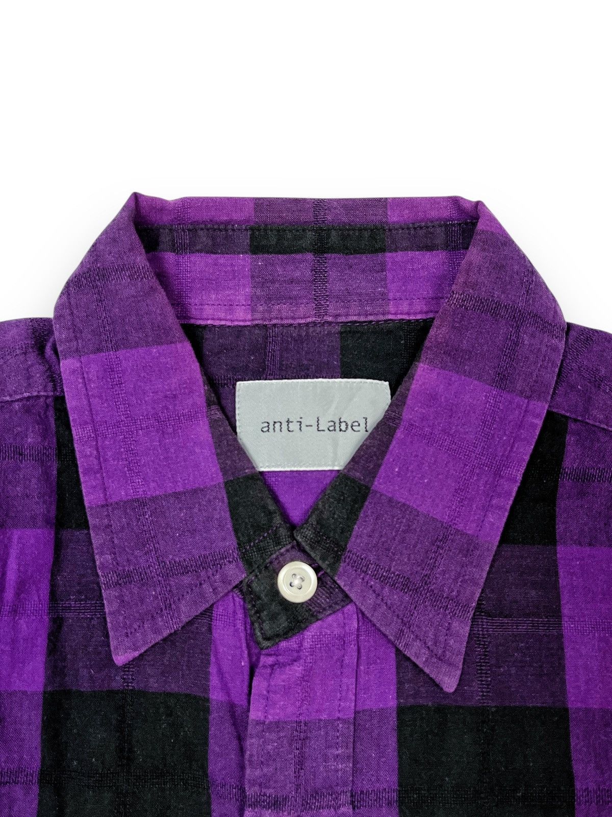 Japanese Brand Anti-Label Double Pocket Plaid Shirt Size US L / EU 52-54 / 3 - 6 Thumbnail
