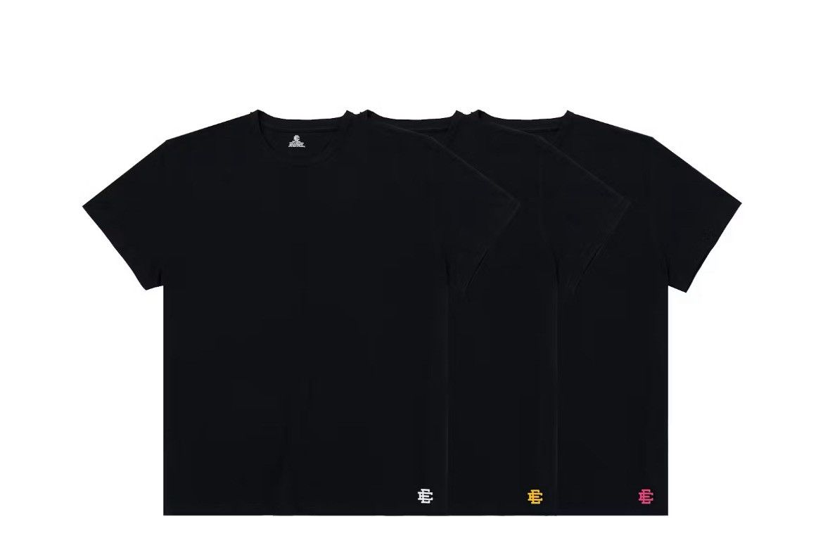 Eric Emanuel Eric Emanuel EE black Supima Cotton 3-pack tees large Size US L / EU 52-54 / 3 - 1 Thumbnail