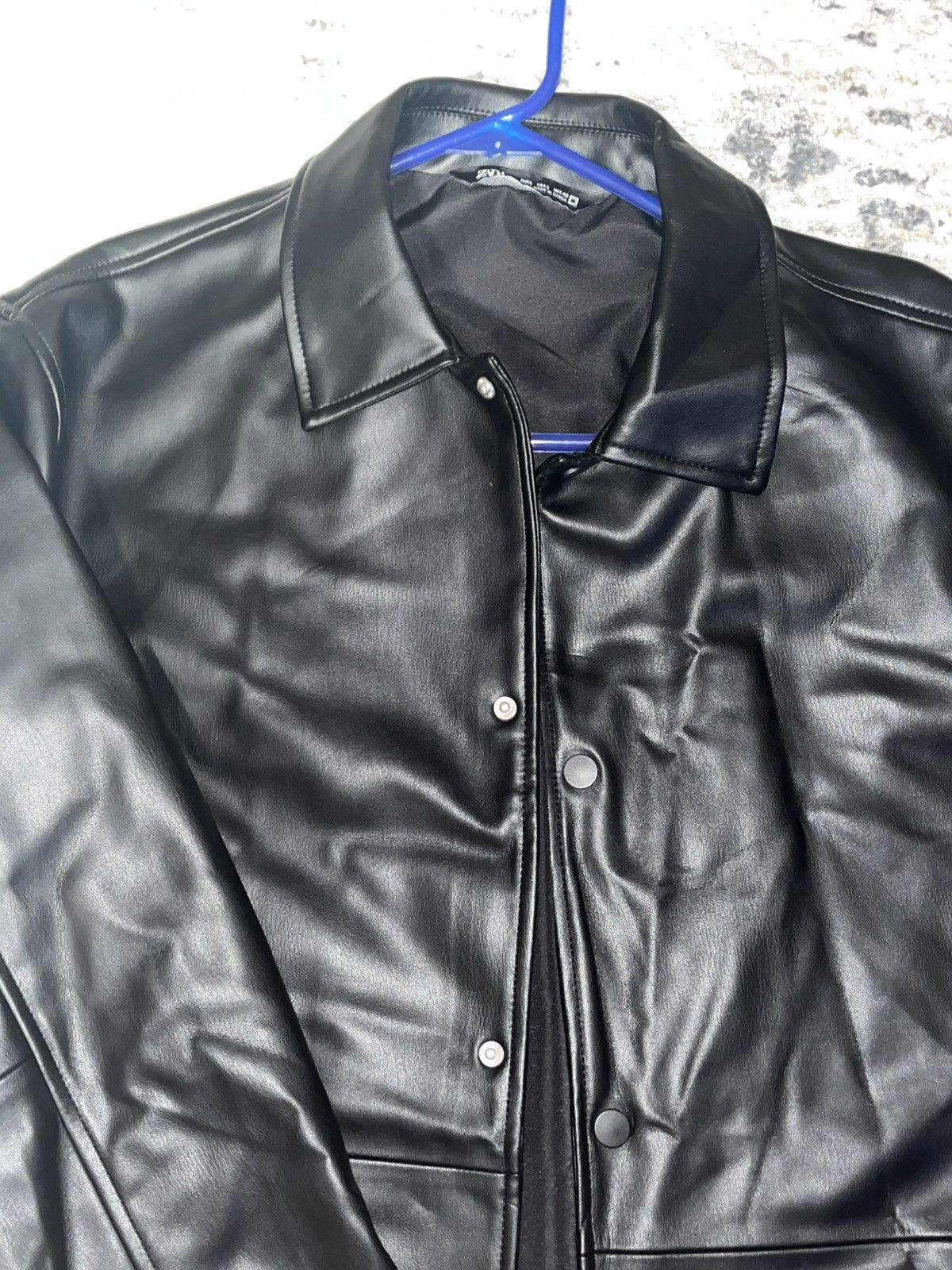 Zara Zara Leather jacket Size US L / EU 52-54 / 3 - 4 Thumbnail