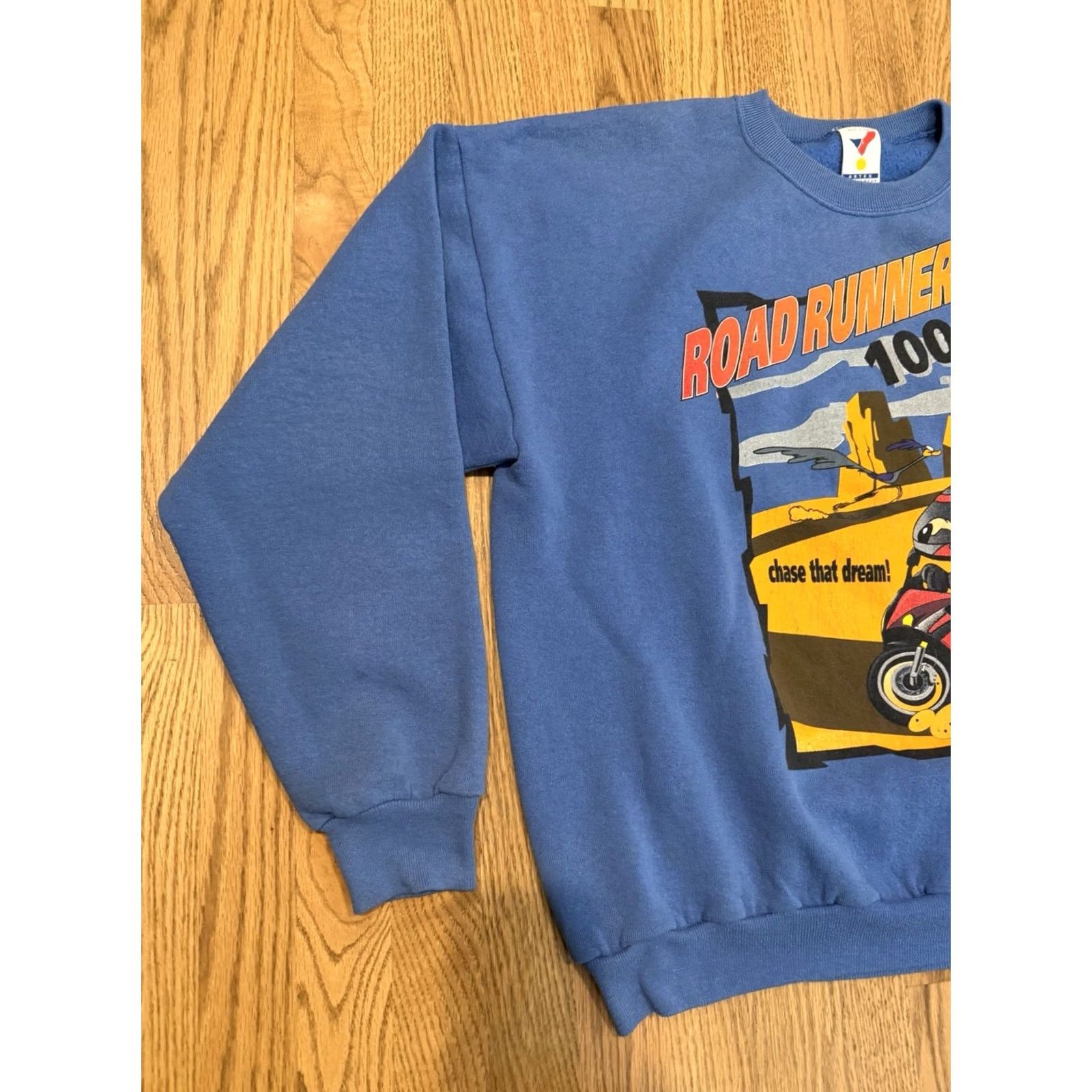 Vintage VINTAGE Looney Tunes Wile E Coyote Roadrunner Sweatshirt Mens XL 90s Vtg Size US XL / EU 56 / 4 - 6 Thumbnail