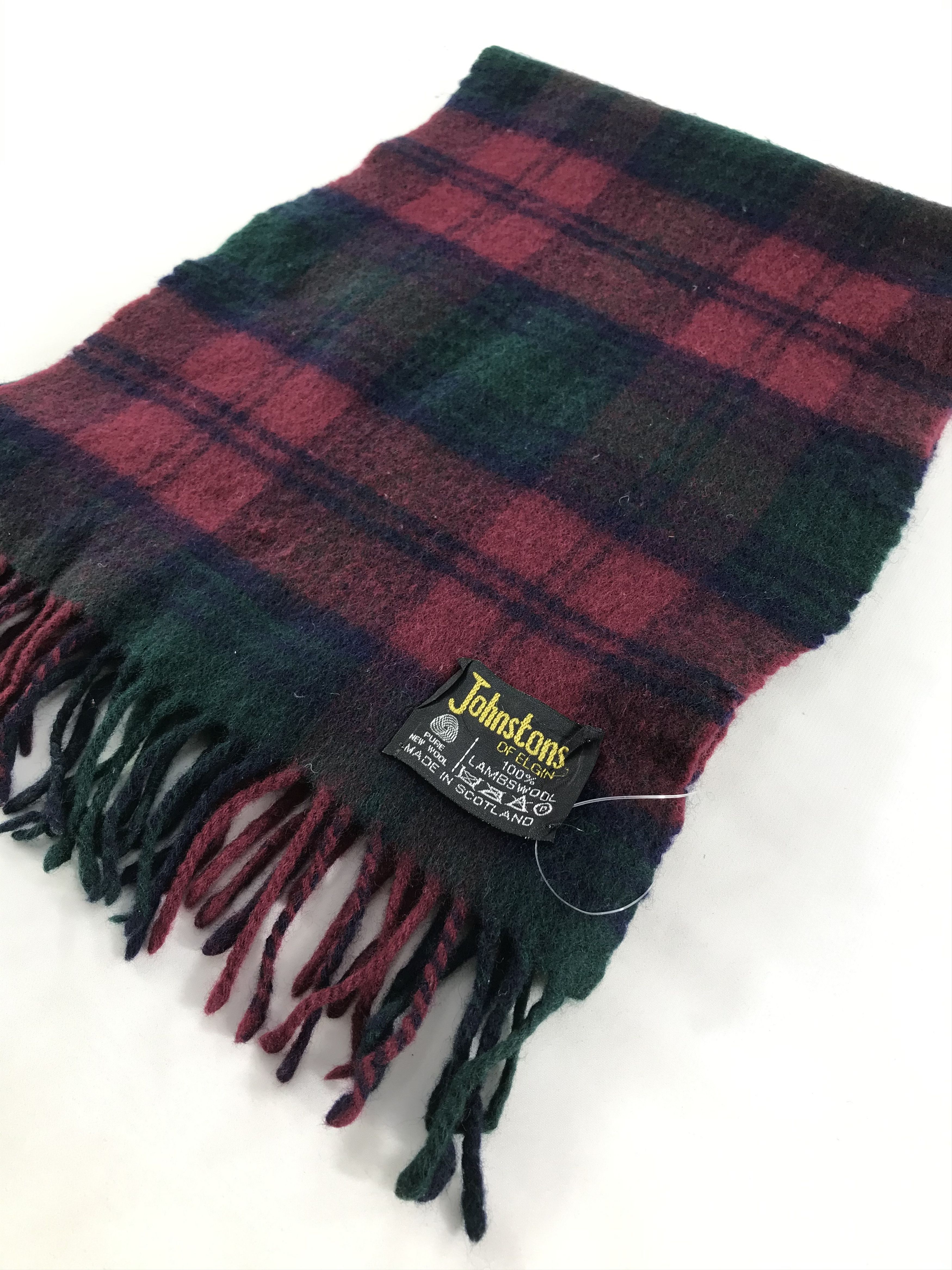 Johnstons Of Elgin Vintage Johnstons of Elgin Scarf/Muffler/Neckwear MF938 Size ONE SIZE - 3 Thumbnail